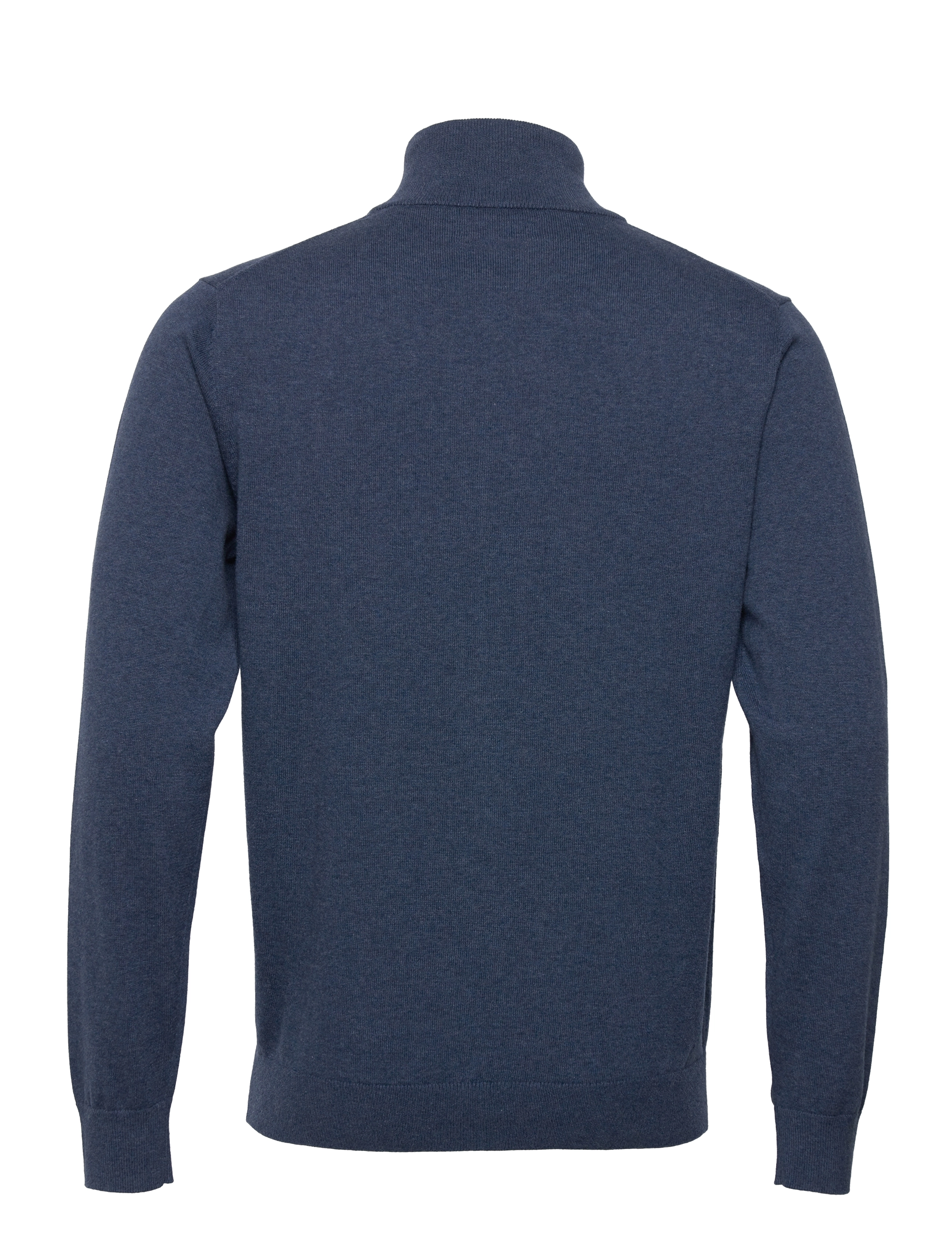 GANT - CLASSIC COTTON ZIP CARDIGAN - dark jeansblue melange - 1