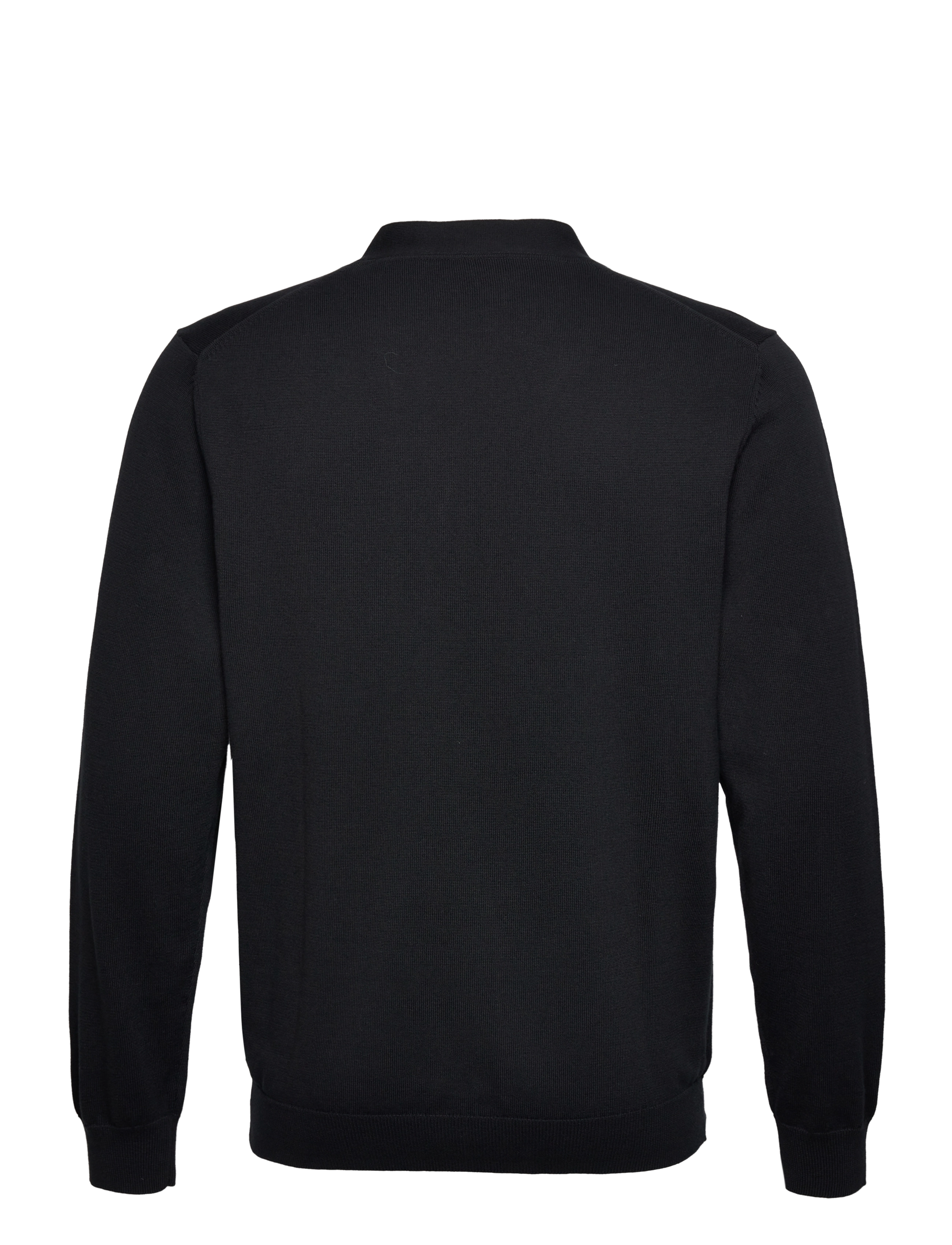 Gant - CLASSIC COTTON V-CARDIGAN - gilets - black - 2