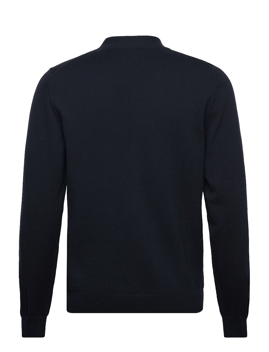 Gant - CLASSIC COTTON V-CARDIGAN - strickjacken - evening blue - 2