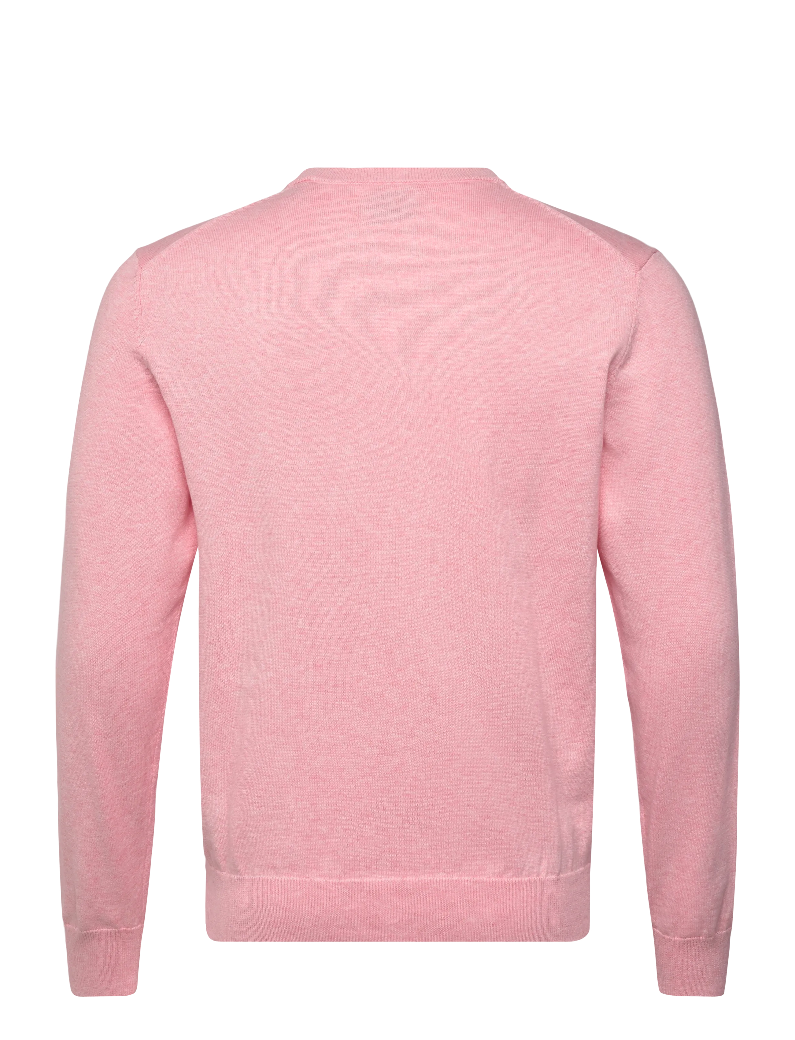 Gant - CLASSIC COTTON C-NECK - Ümmarguse kaelusega kudumid - california pink melange - 2