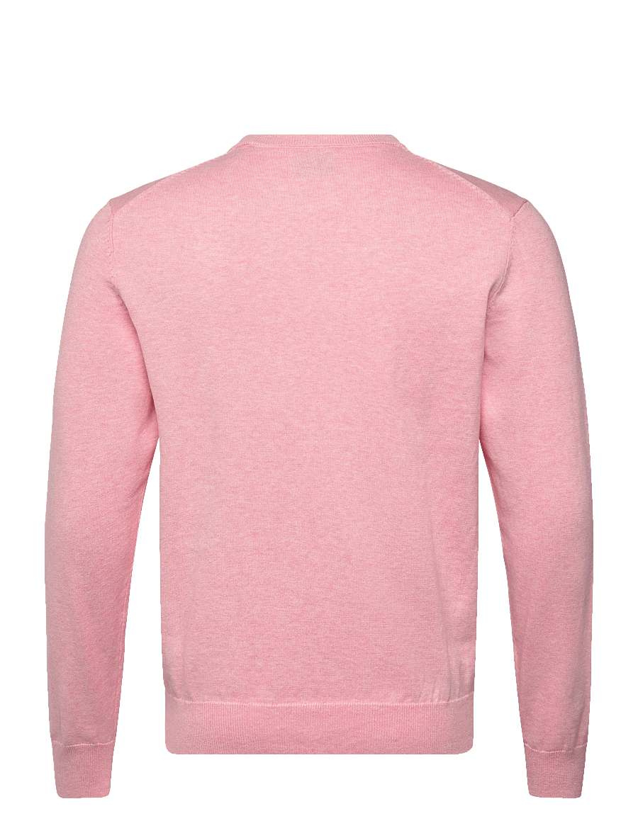 Gant - CLASSIC COTTON C-NECK - round necks - california pink melange - 2