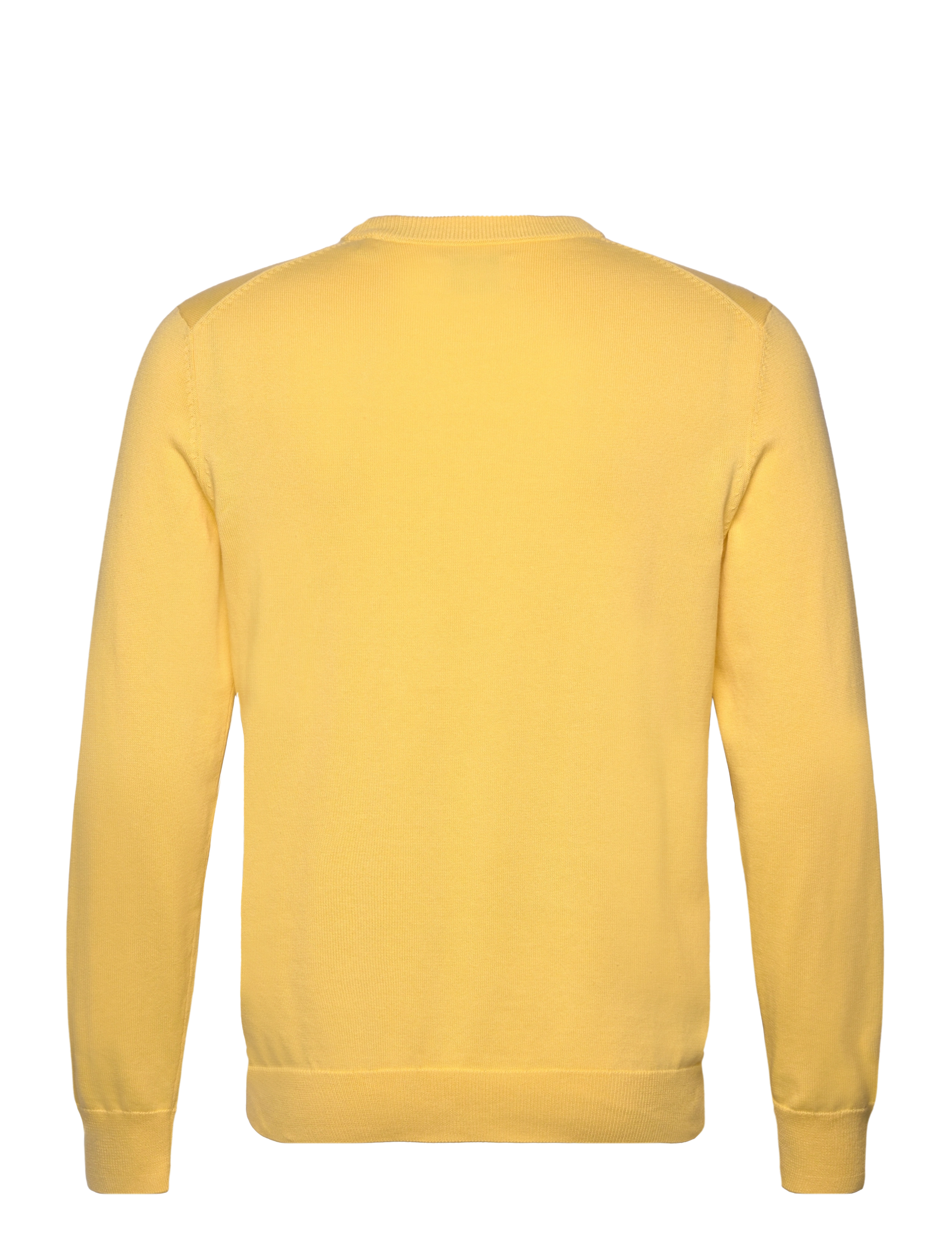 Gant - CLASSIC COTTON C-NECK - rundhals - banana yellow - 1