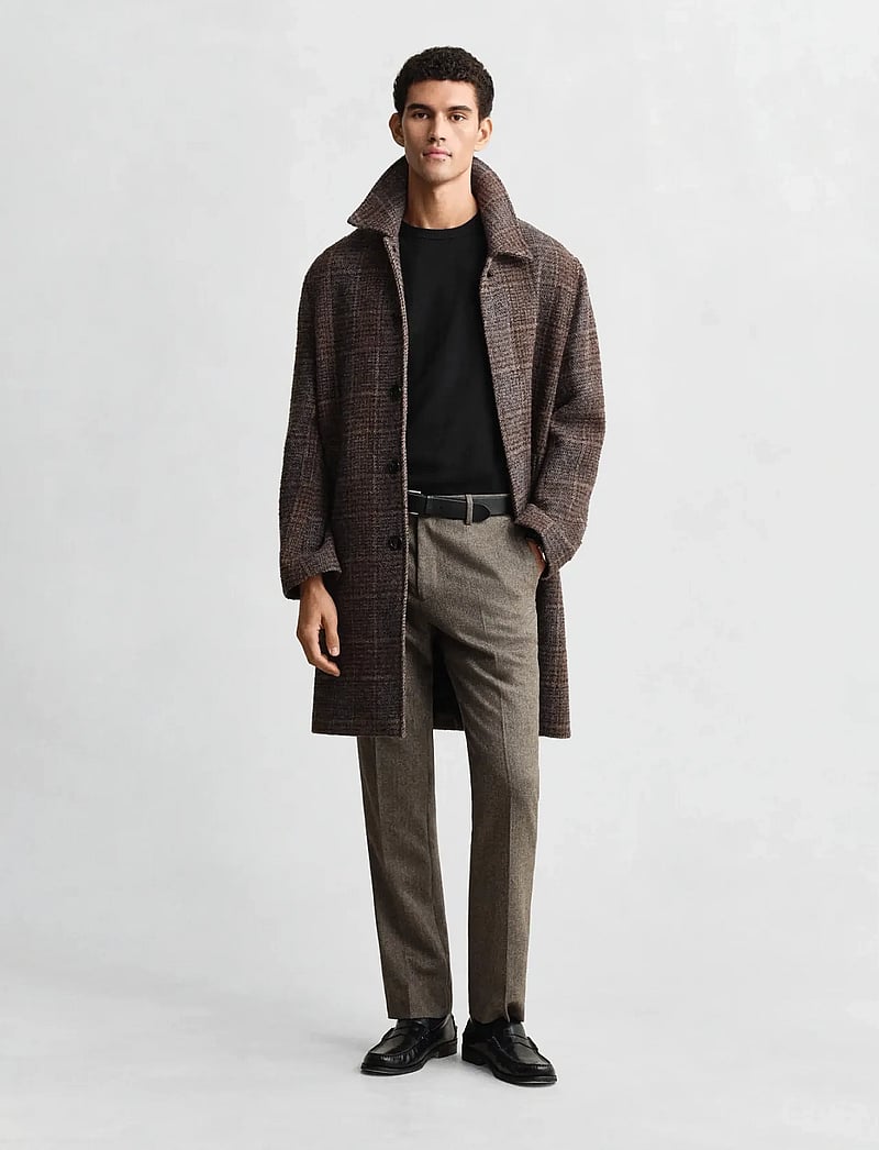 GANT - CLASSIC COTTON C-NECK - rundhalsad - black - 5