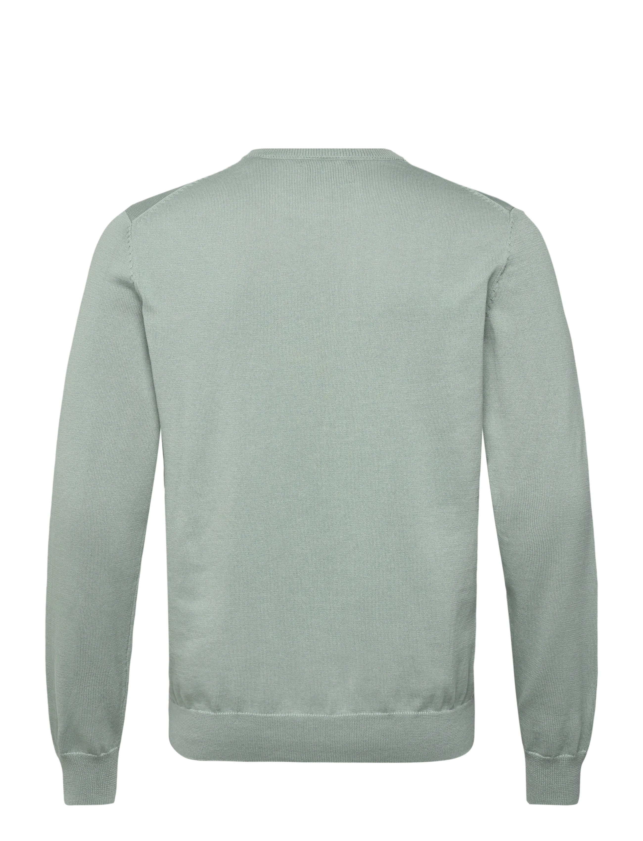 Gant - CLASSIC COTTON C-NECK - Ümmarguse kaelusega kudumid - ceramic grey - 2