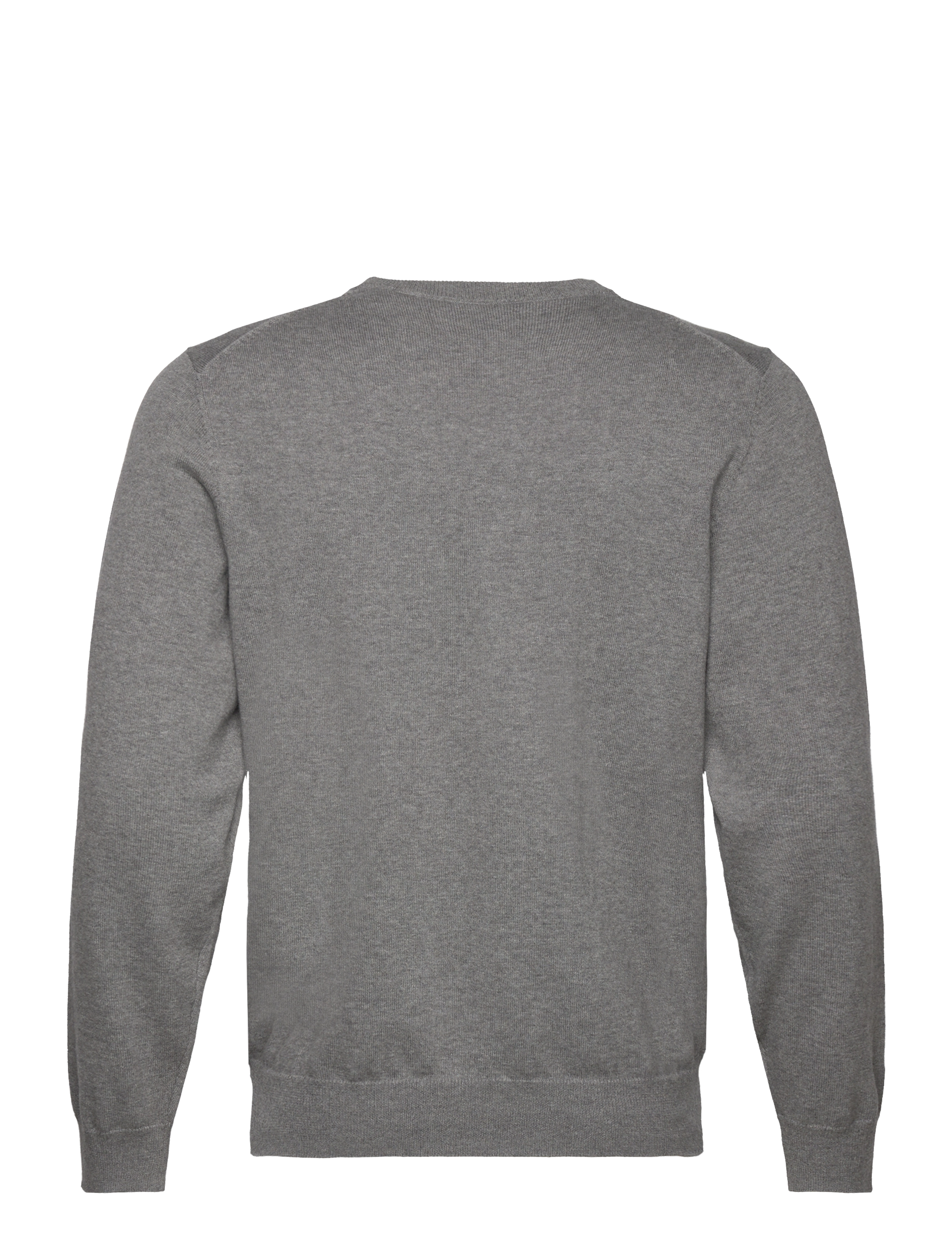 Gant - CLASSIC COTTON C-NECK - round necks - dark grey melange - 2
