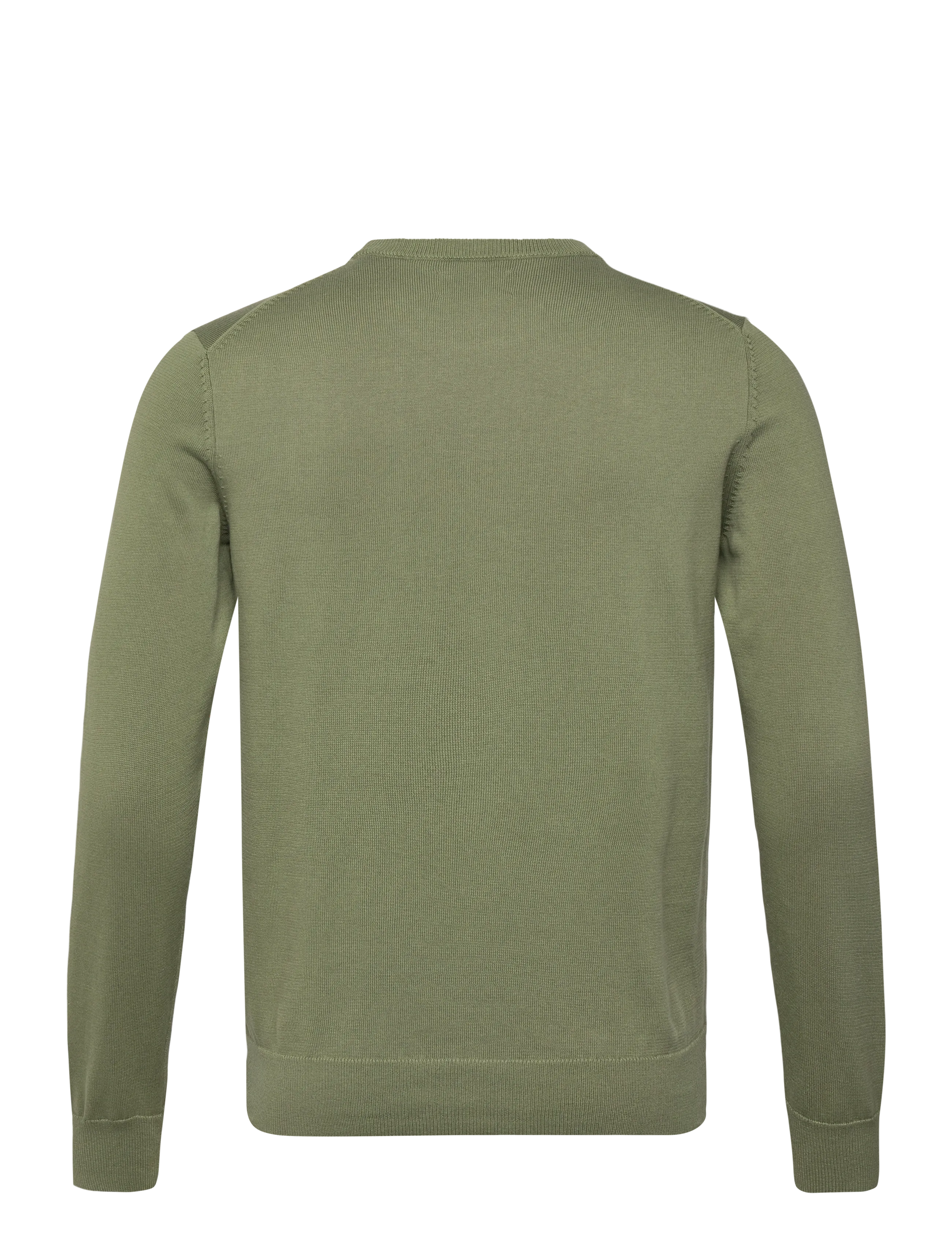 Gant - CLASSIC COTTON C-NECK - rundhals - dry herb green - 2