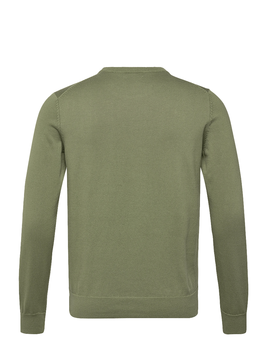 Gant - CLASSIC COTTON C-NECK - round necks - dry herb green - 2