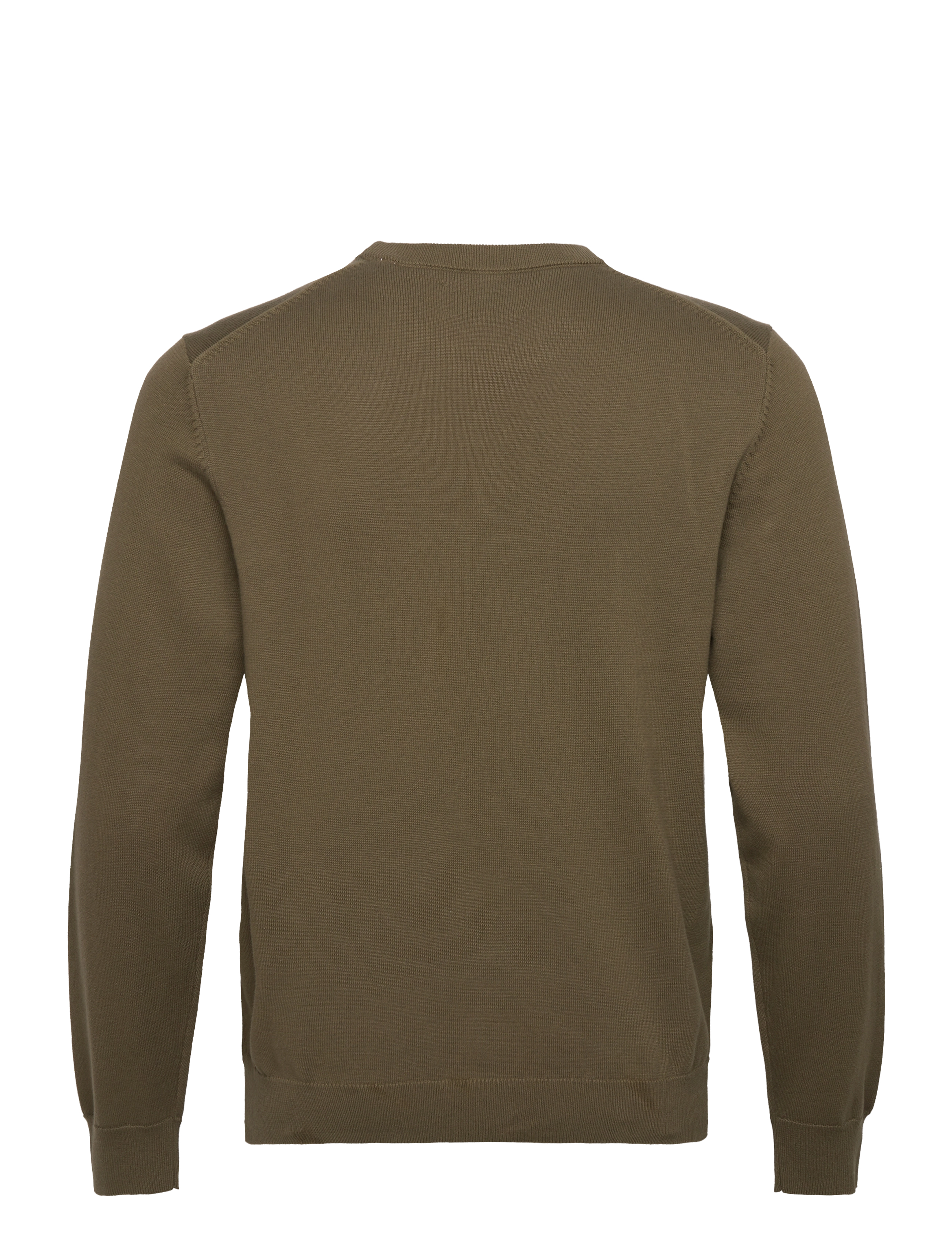 Gant - CLASSIC COTTON C-NECK - Ümmarguse kaelusega kudumid - juniper green - 2
