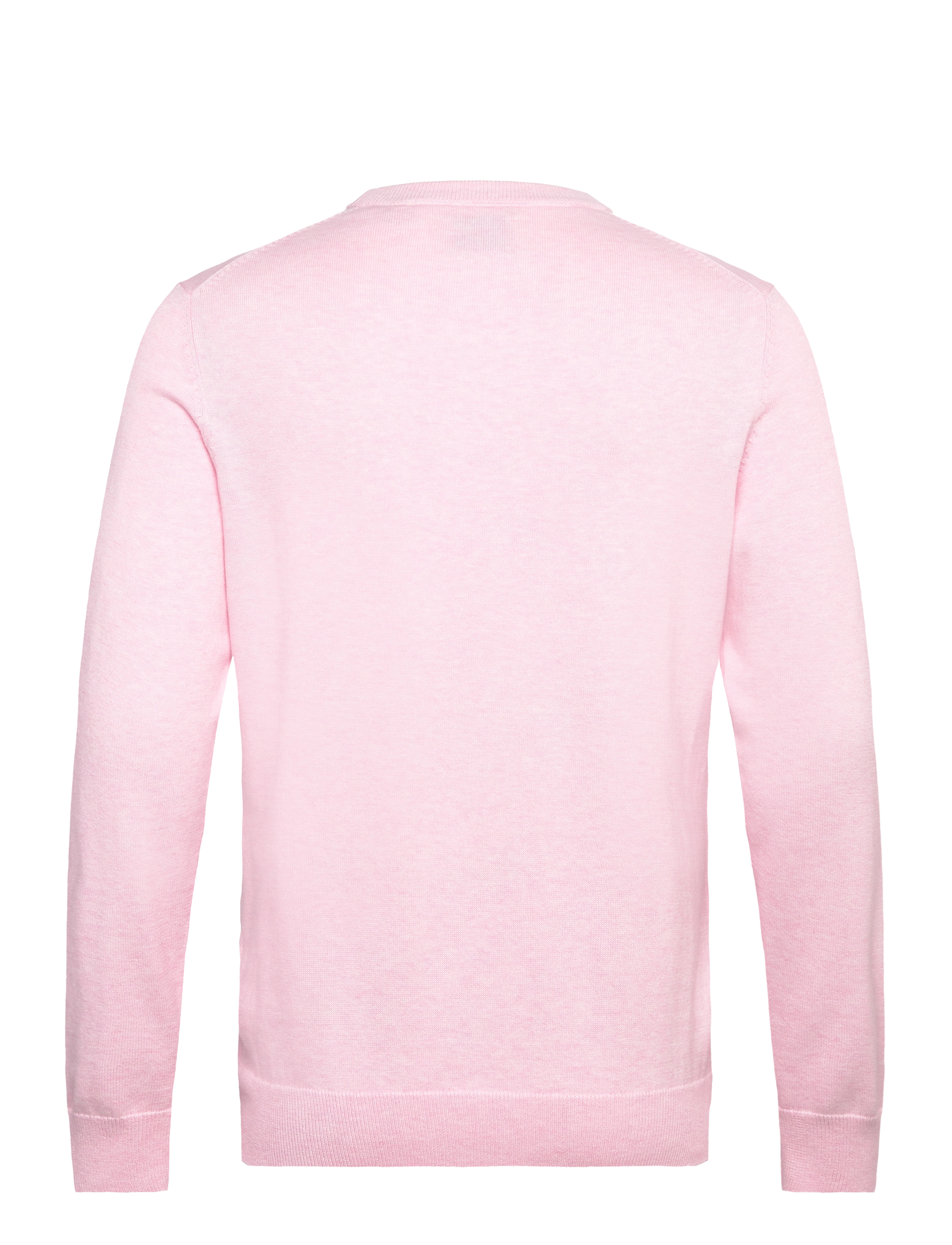 Gant - CLASSIC COTTON C-NECK - round necks - light pink melange - 2