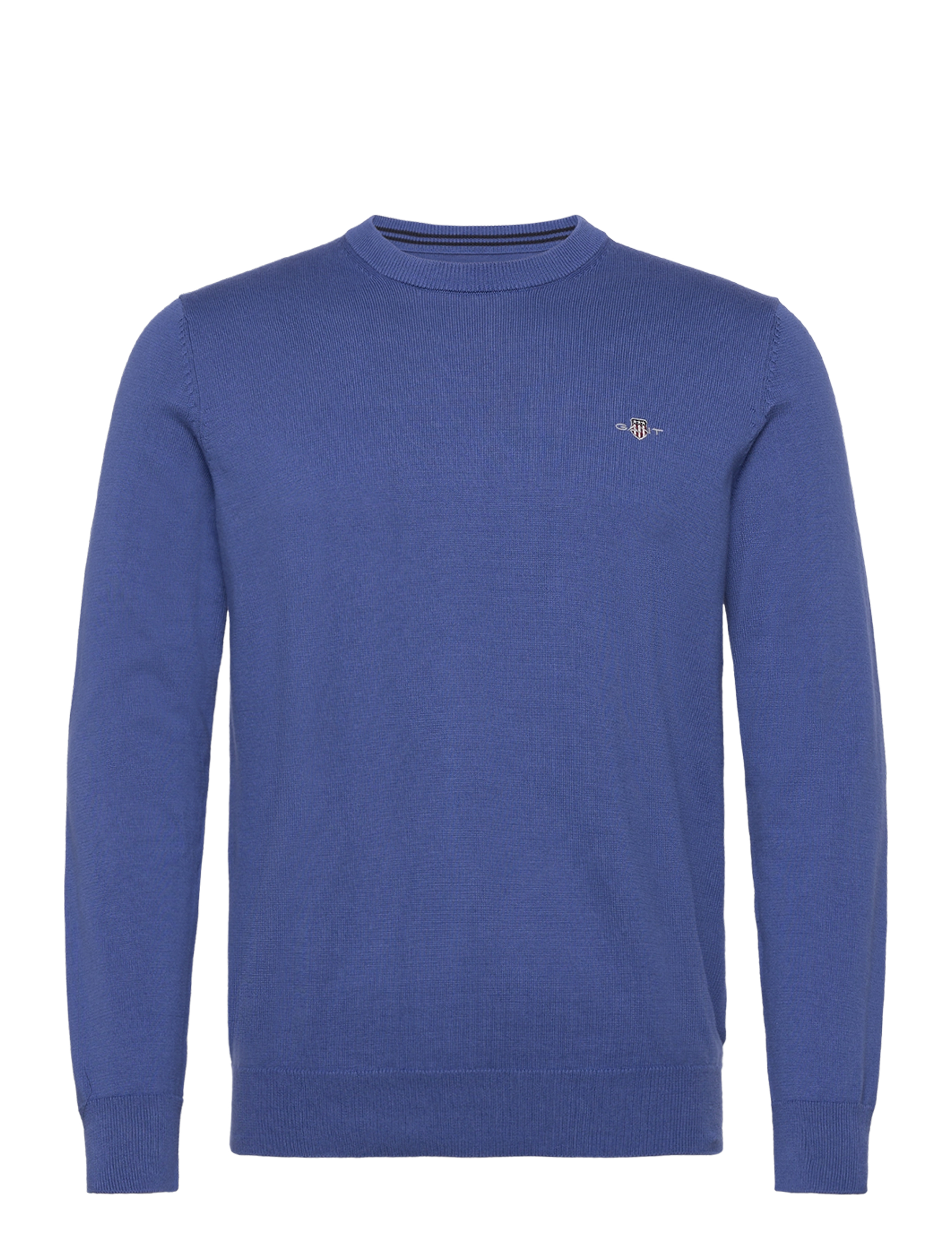 Gant CLASSIC COTTON C-NECK - Gant - RICH BLUE / blue