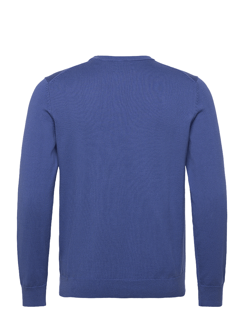 GANT - CLASSIC COTTON C-NECK - rundhalsad - rich blue - 1