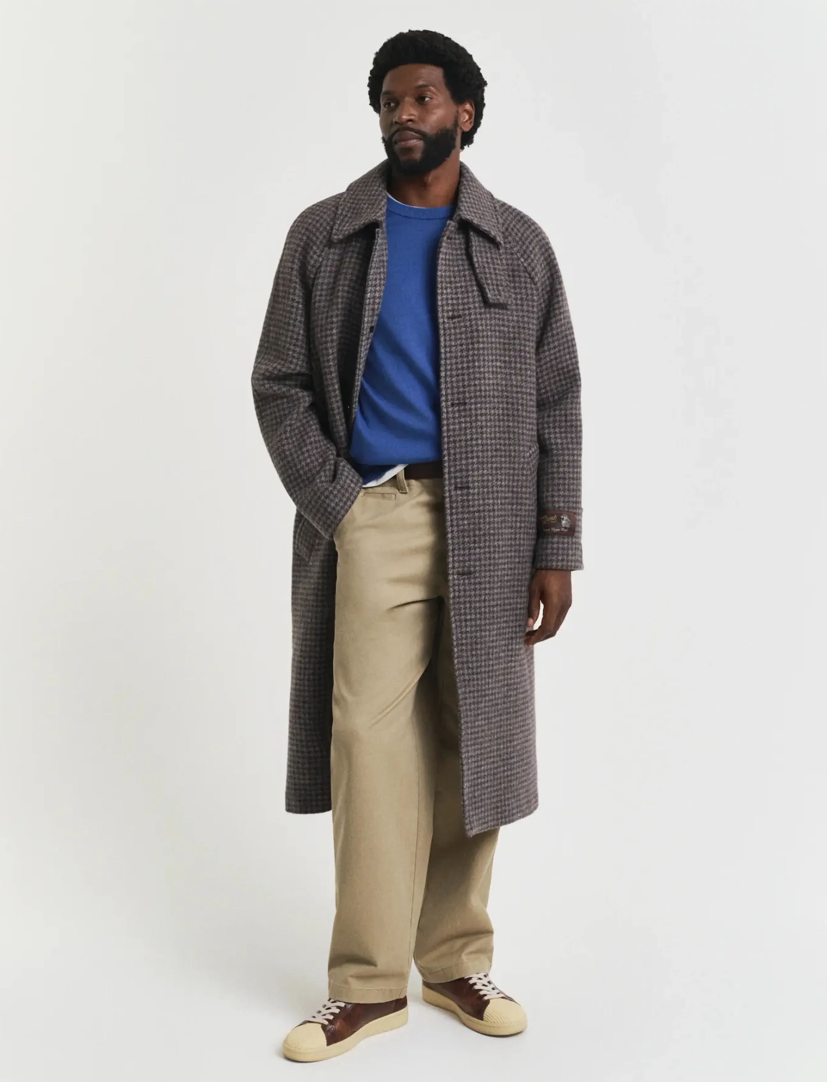 Gant - CLASSIC COTTON C-NECK - Ümmarguse kaelusega kudumid - rich blue - 5