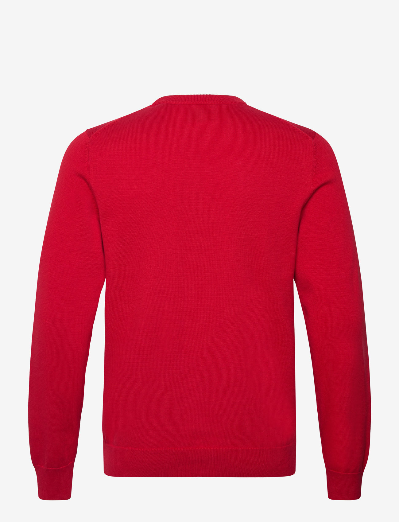 Gant - CLASSIC COTTON C-NECK - rund hals - ruby red - 1