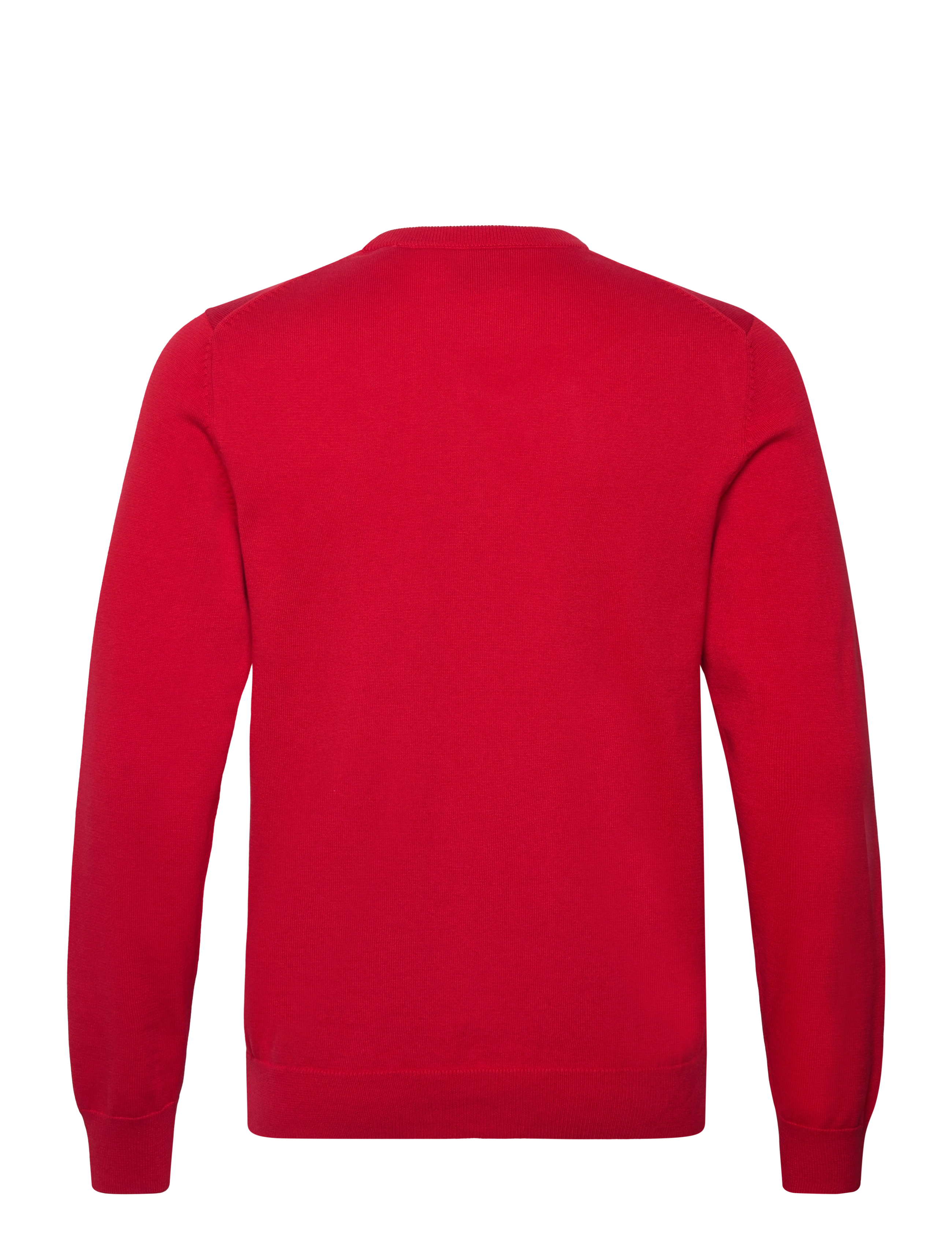 Gant - CLASSIC COTTON C-NECK - round necks - ruby red - 1