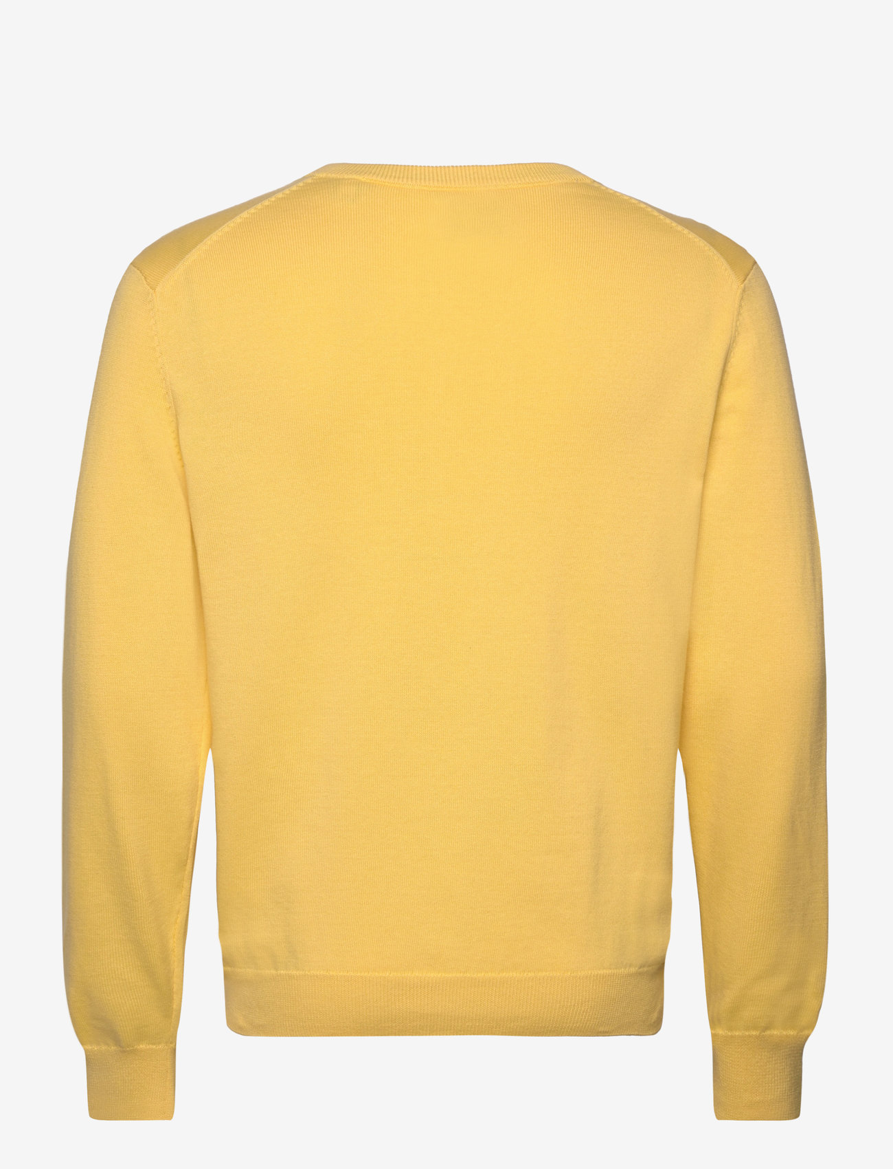GANT - CLASSIC COTTON V-NECK - v-kaelusega kudumid - banana yellow - 1