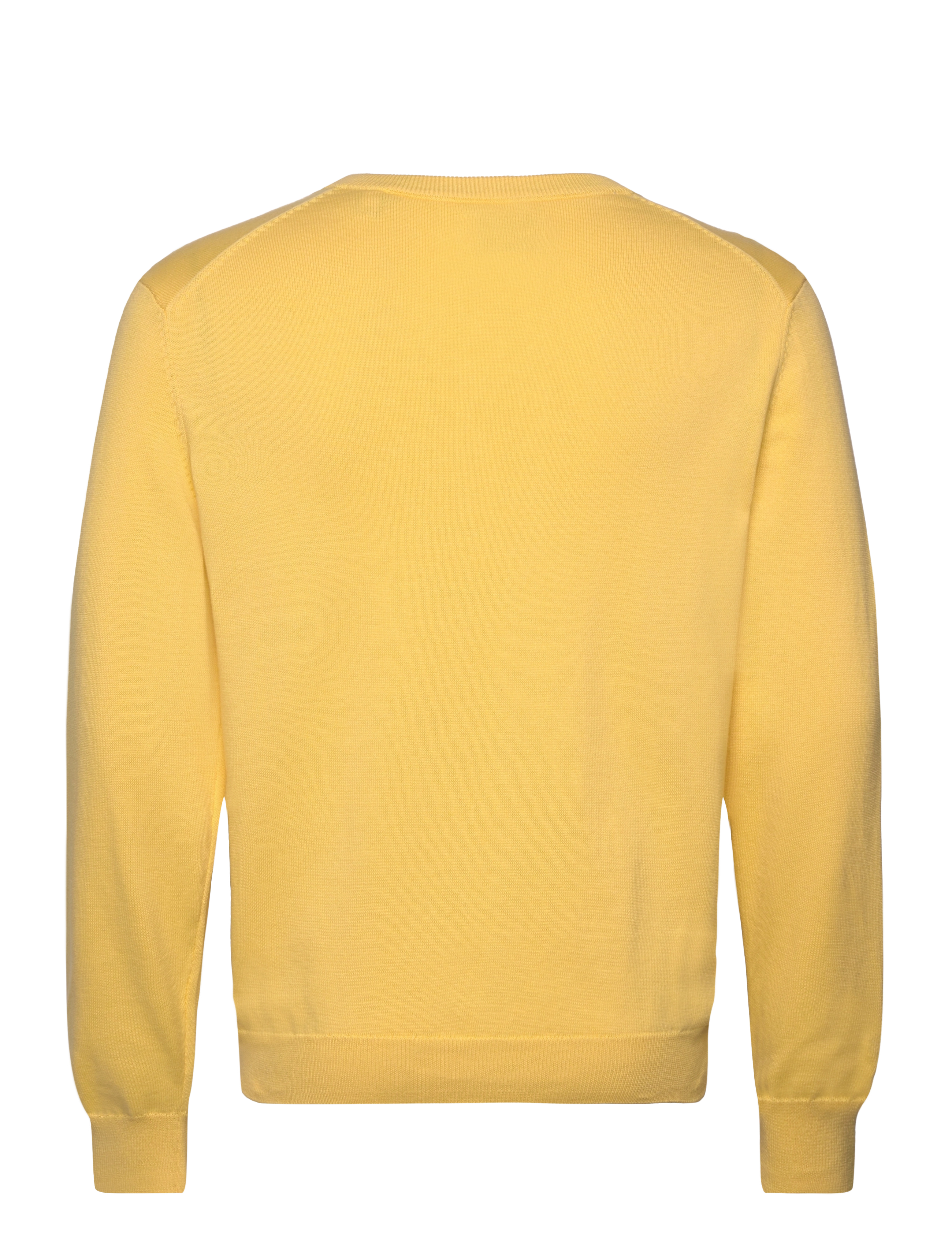 Gant - CLASSIC COTTON V-NECK - v-ausschnitt - banana yellow - 1