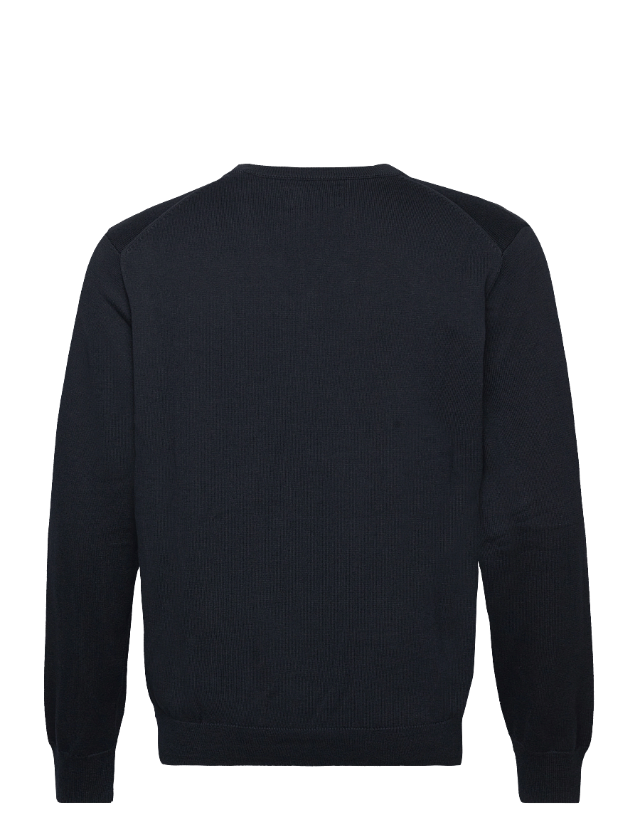 Gant - CLASSIC COTTON V-NECK - pulls col v - evening blue - 2