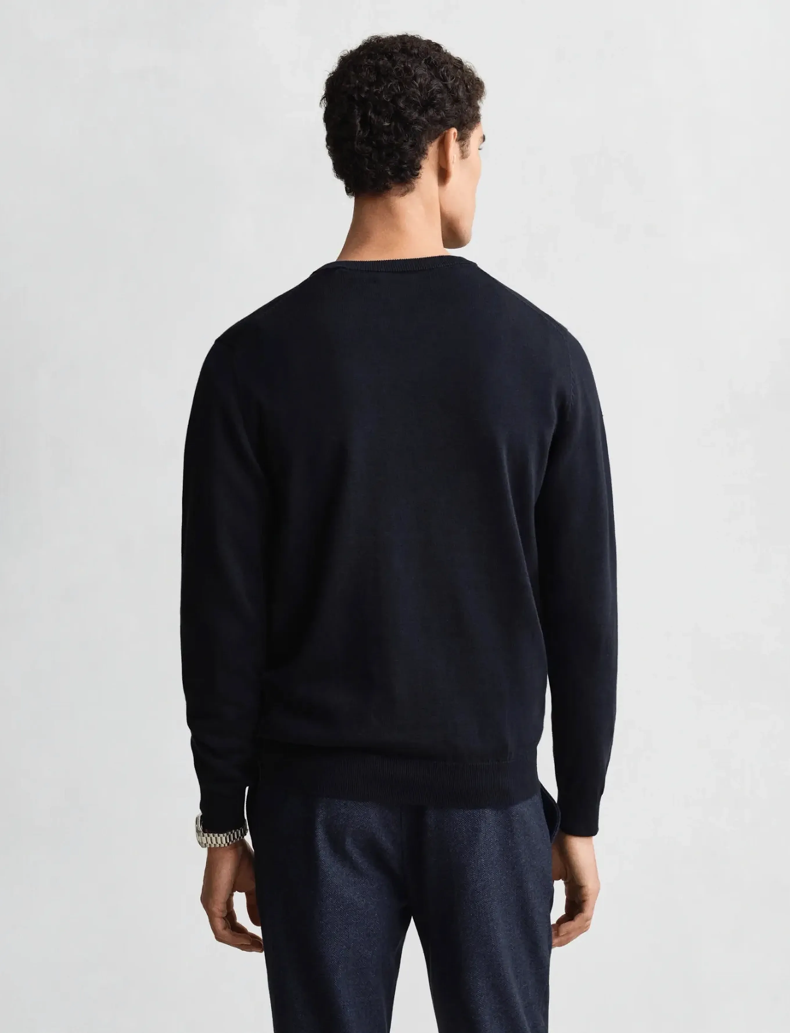 Gant - CLASSIC COTTON V-NECK - pulls col v - evening blue - 3