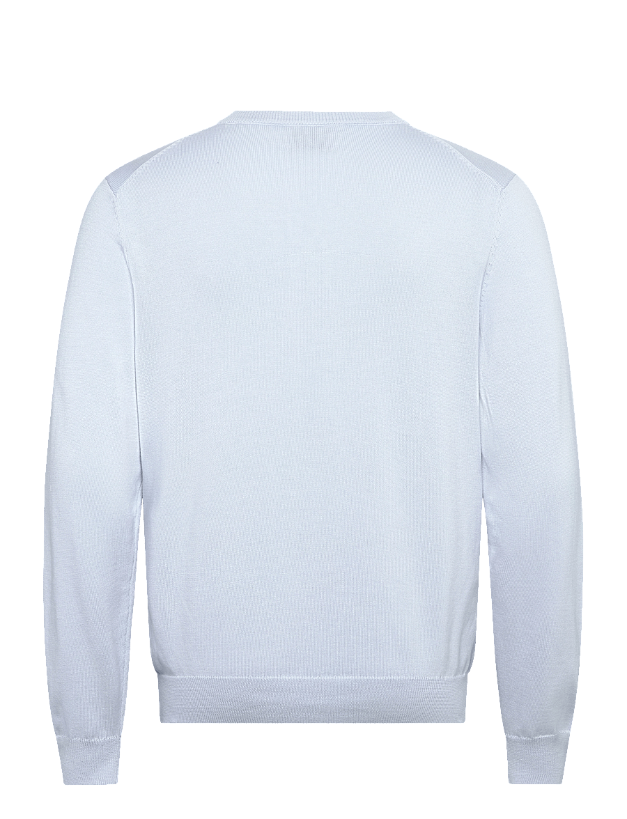 Gant - CLASSIC COTTON V-NECK - v-ausschnitt - fresh blue - 1
