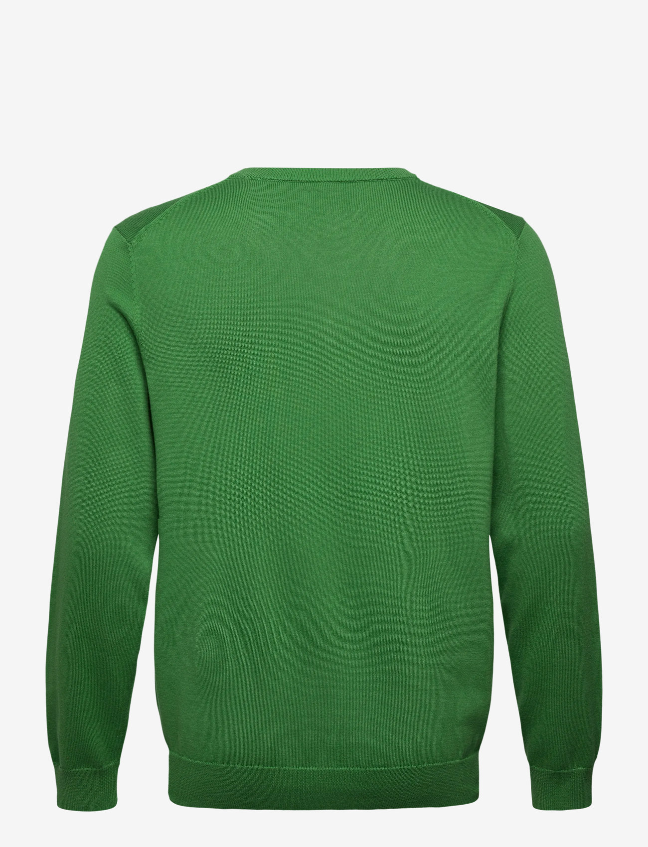 GANT - CLASSIC COTTON V-NECK - v-ringat - grass green - 1