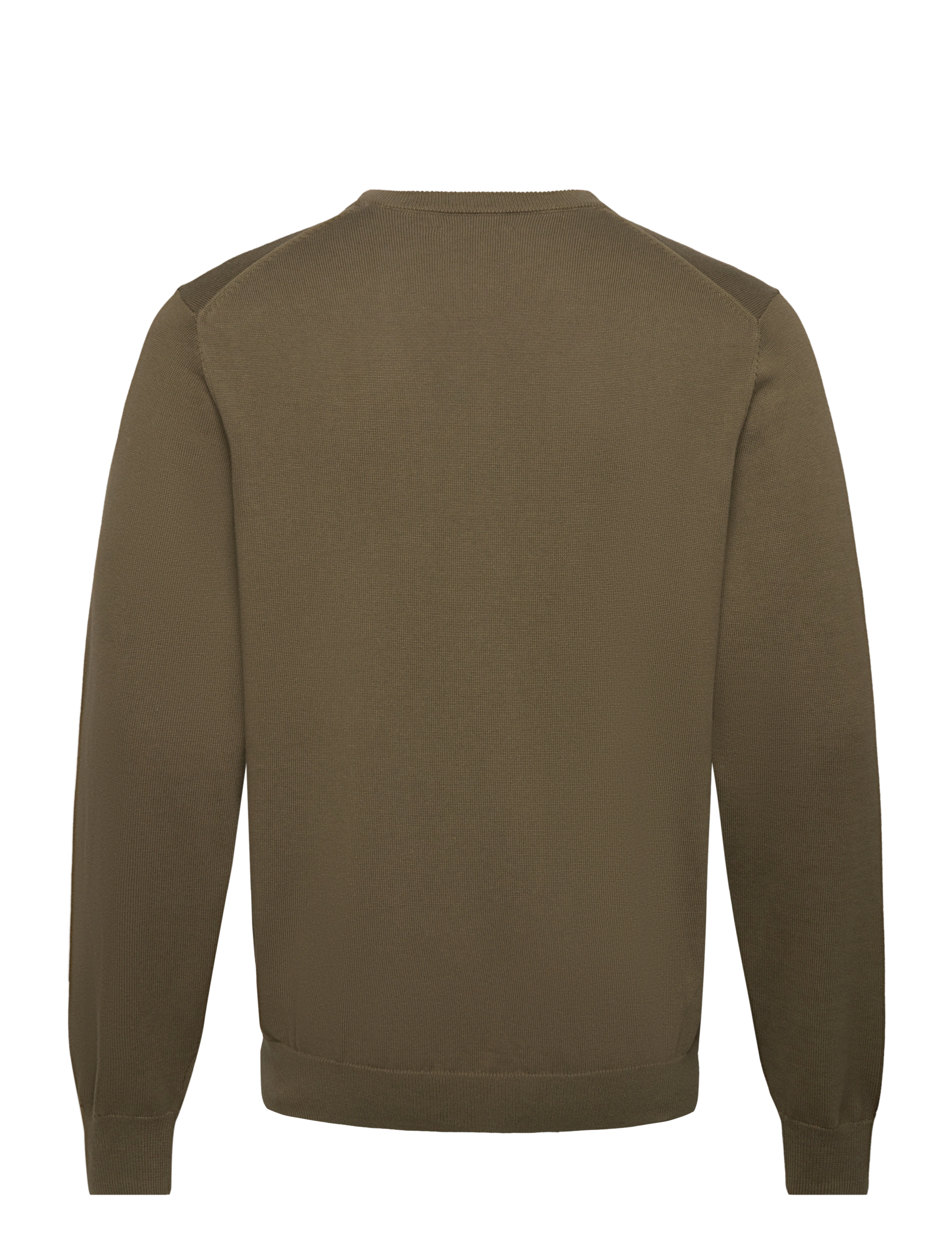 Gant - CLASSIC COTTON V-NECK - megztiniai su v formos apykakle - juniper green - 2