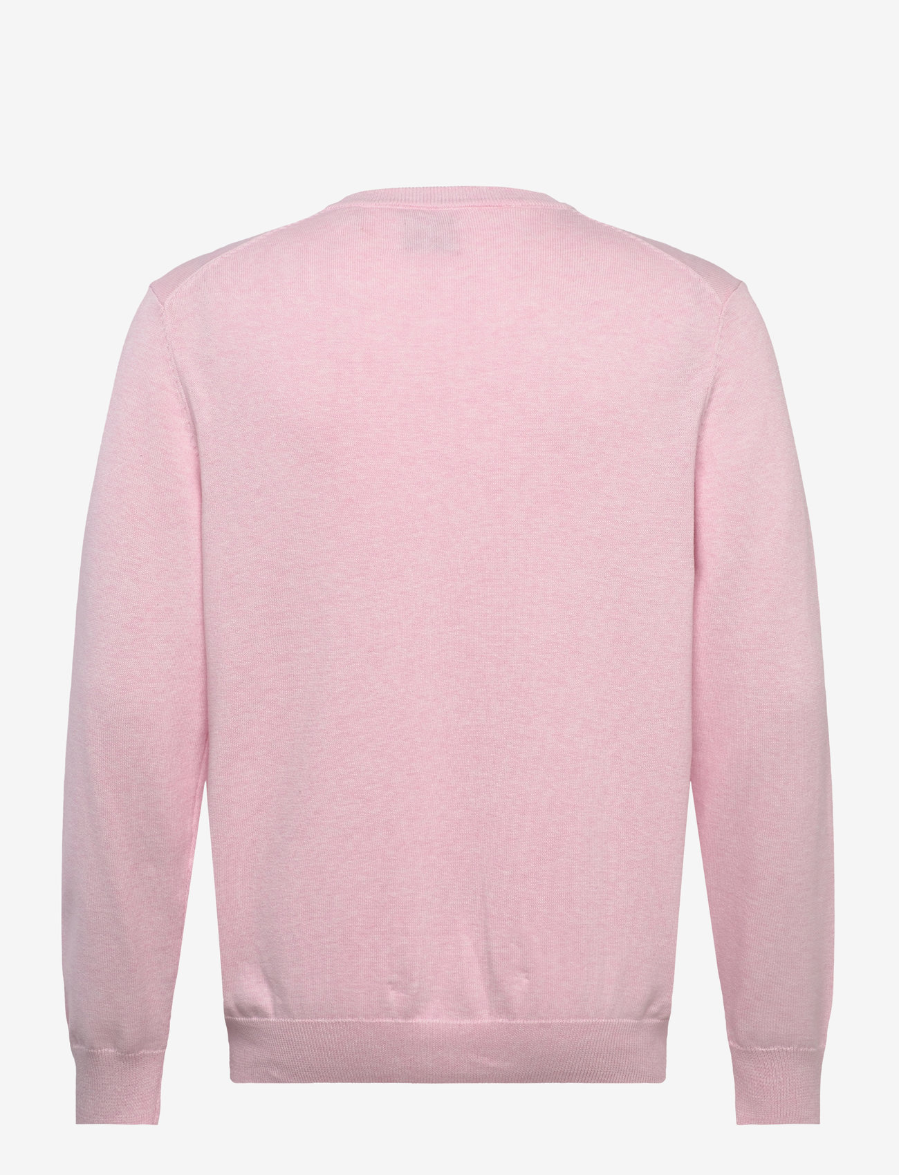 Gant - CLASSIC COTTON V-NECK - v-hals - light pink melange - 2