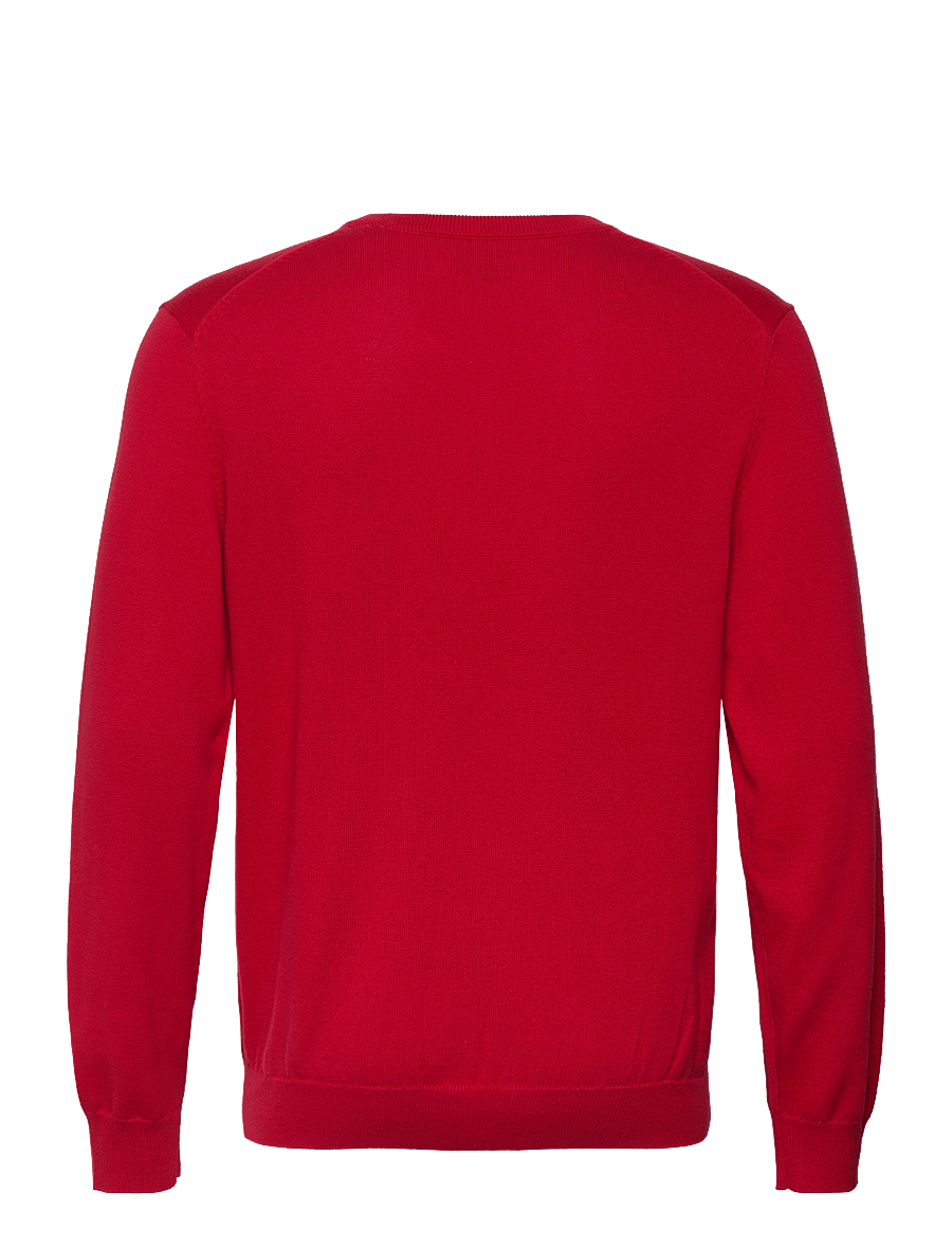 Gant - CLASSIC COTTON V-NECK - v-hals - ruby red - 1