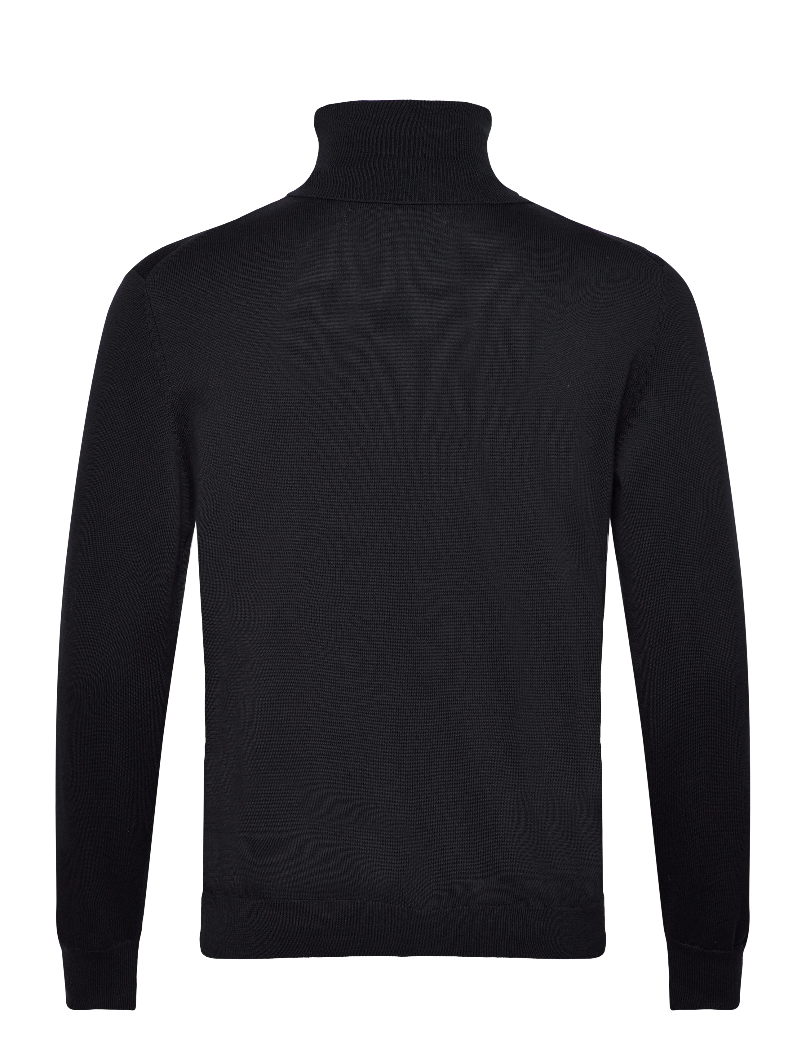 Gant - CLASSIC COTTON ROLLERNECK - black - 2