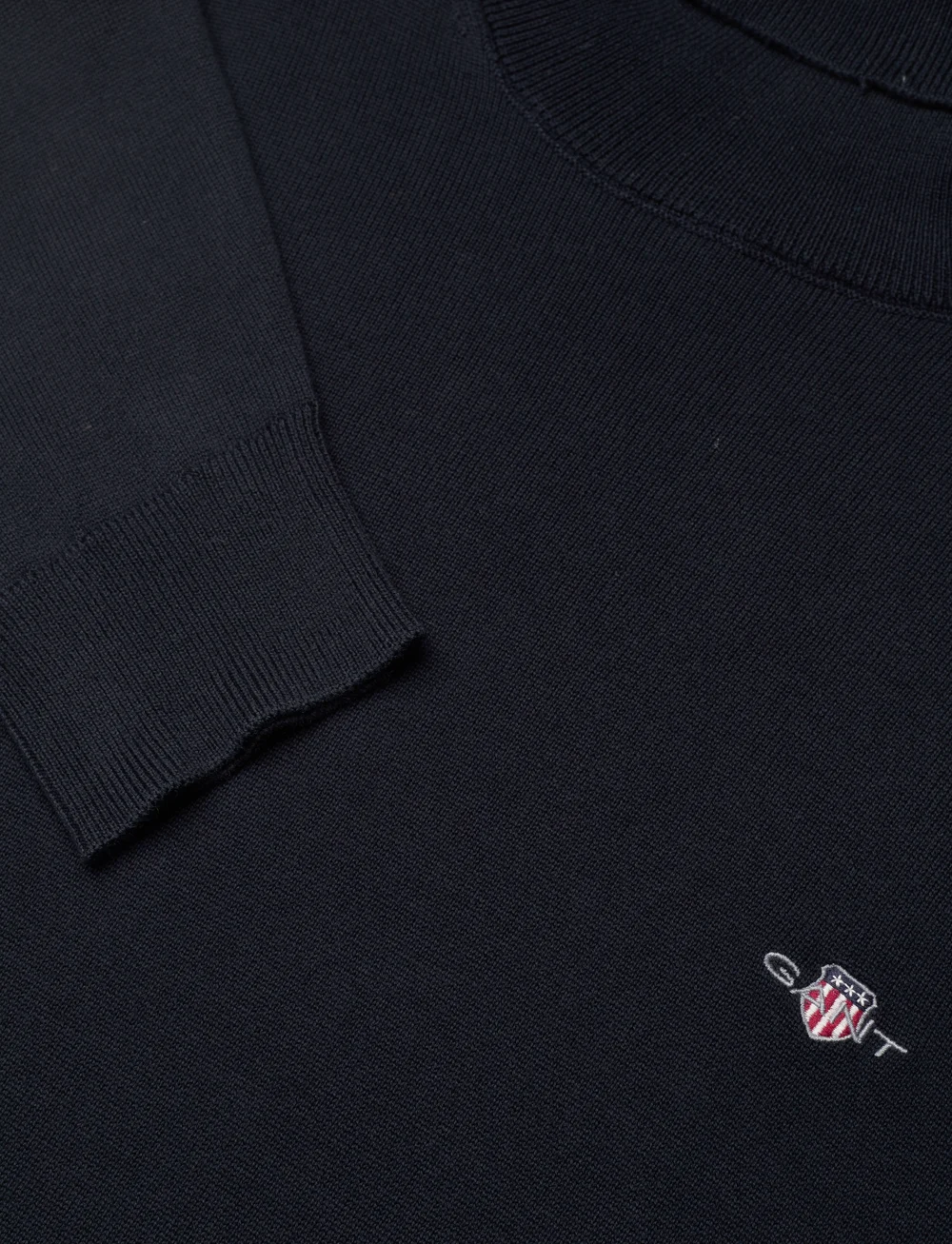 GANT - CLASSIC COTTON ROLLERNECK - kõrge kaelusega džemprid - evening blue - 5