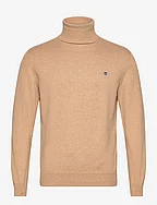 CLASSIC COTTON ROLLERNECK - KHAKI MEL