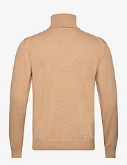 GANT - CLASSIC COTTON ROLLERNECK - džemperi ar augstu apkakli - khaki mel - 1
