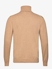 GANT - CLASSIC COTTON ROLLERNECK - megztiniai su aukšta apykakle - khaki mel - 1