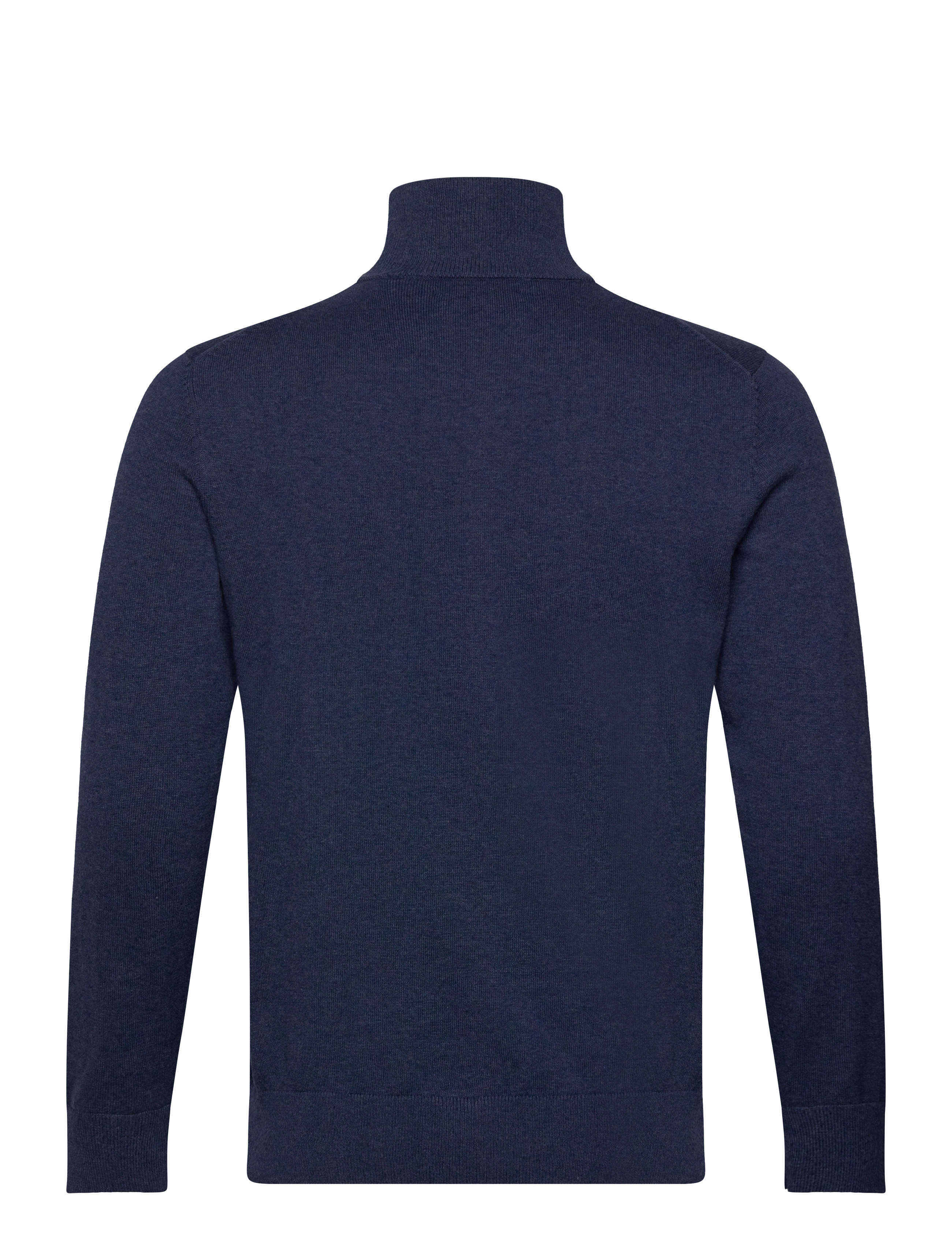 Gant - CLASSIC COTTON HALF ZIP - tõmblukk-kaelusega džemprid - dark jeansblue melange - 2