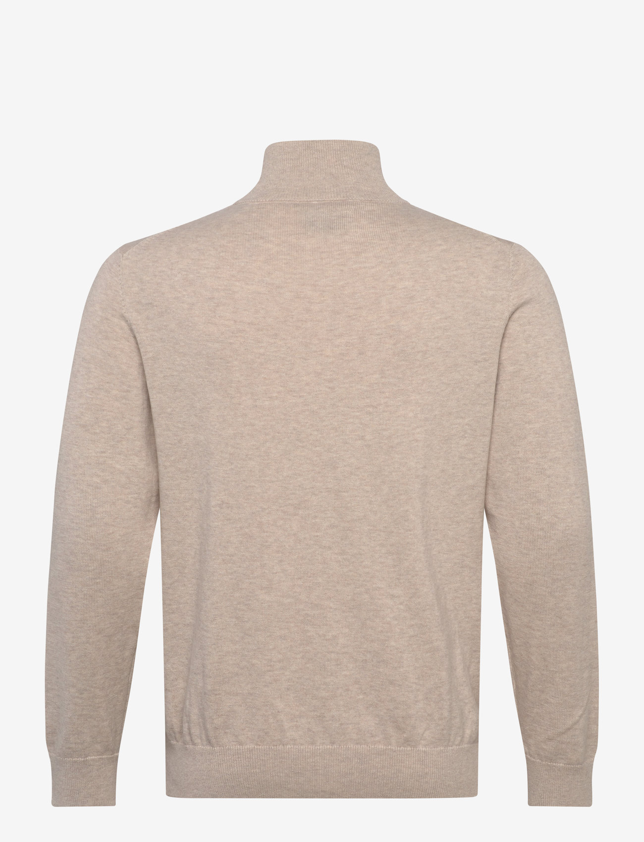 GANT - CLASSIC COTTON HALF ZIP - half zip-tröjor - light beige melange - 2