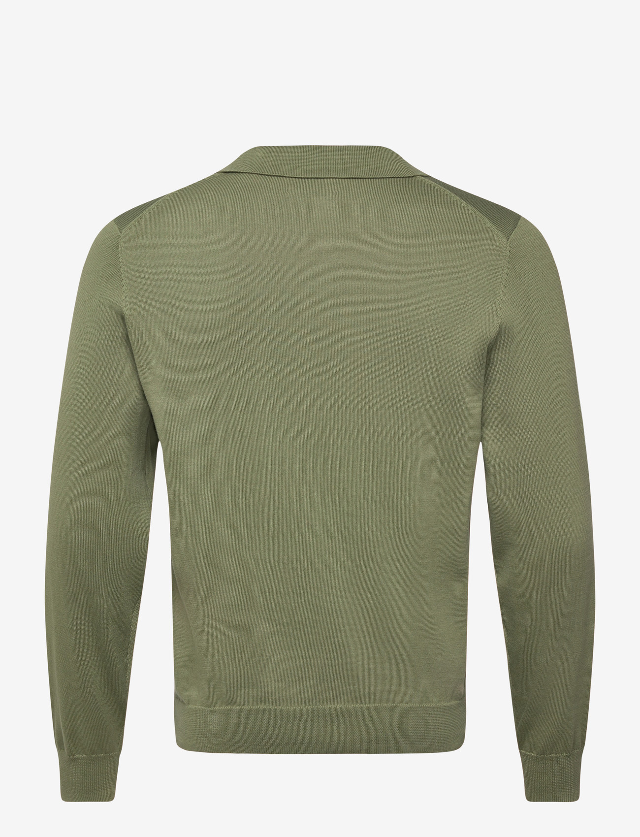 Gant - CLASSIC COTTON POLO - langærmede poloer - dry herb green - 2