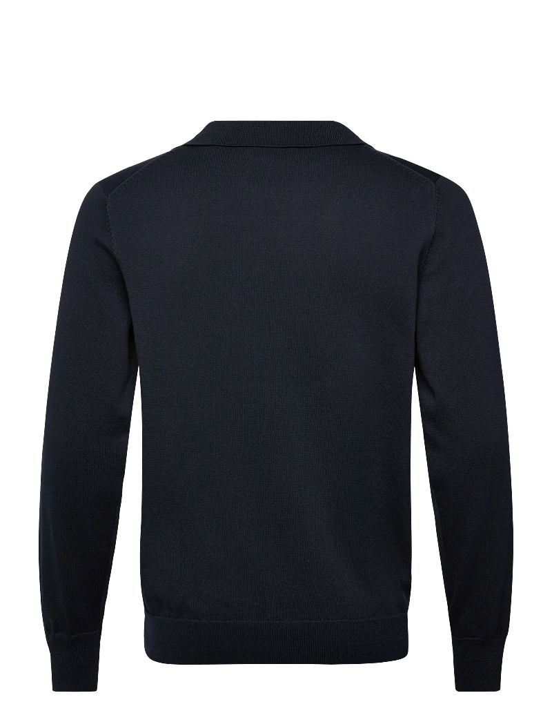 GANT - CLASSIC COTTON POLO - stickade pikéer - evening blue - 1