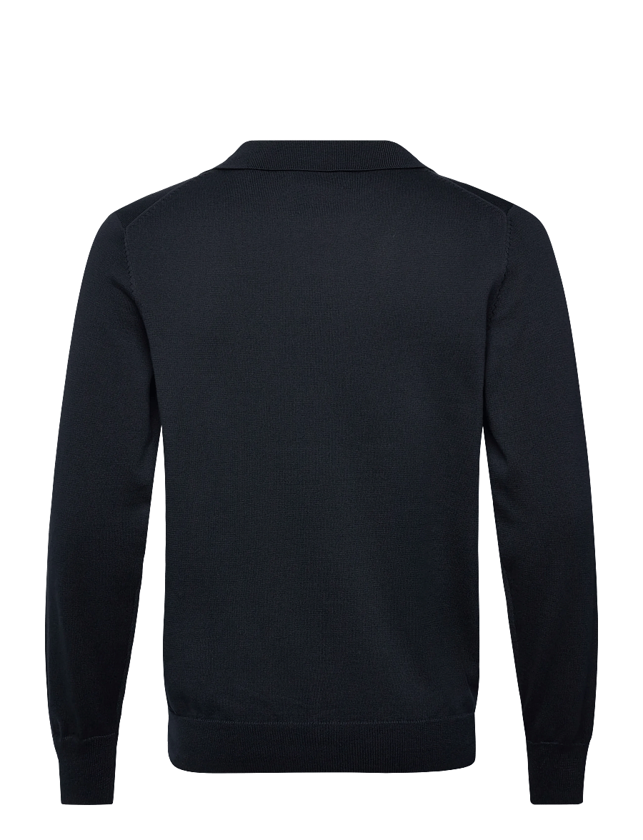 Gant - CLASSIC COTTON POLO - langärmelig - evening blue - 2