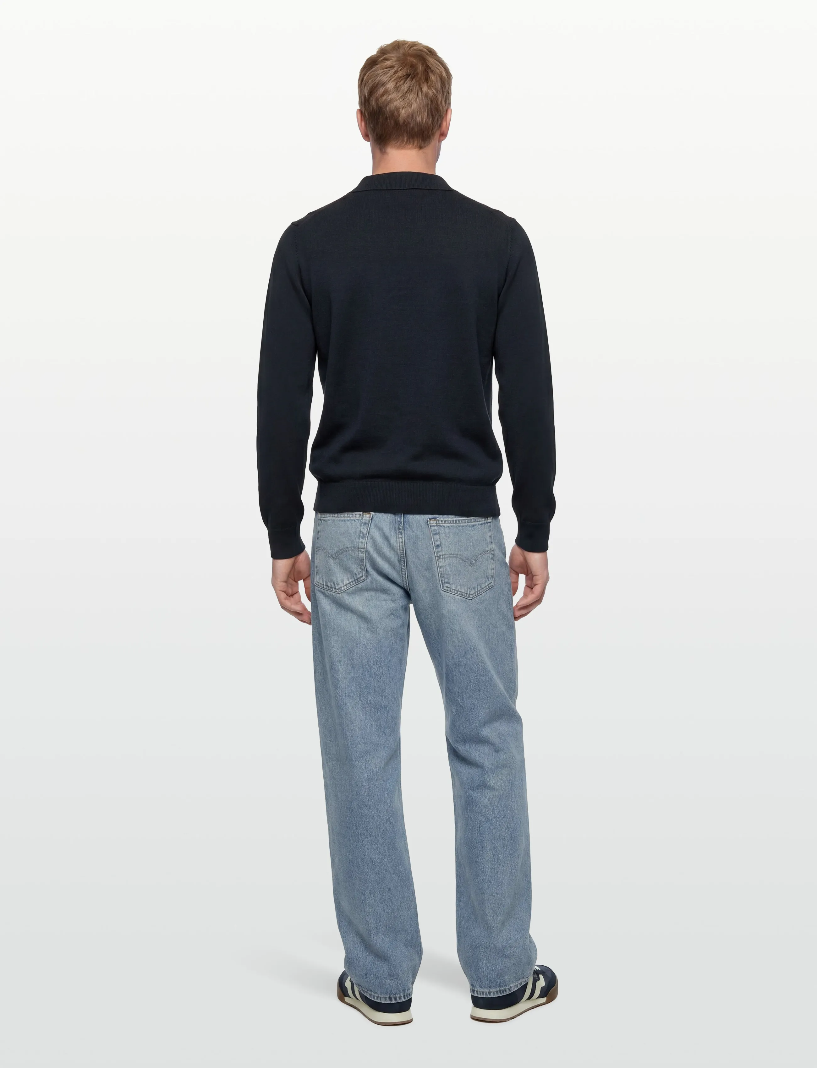 Gant - CLASSIC COTTON POLO - pikkade varrukatega polod - evening blue - 4