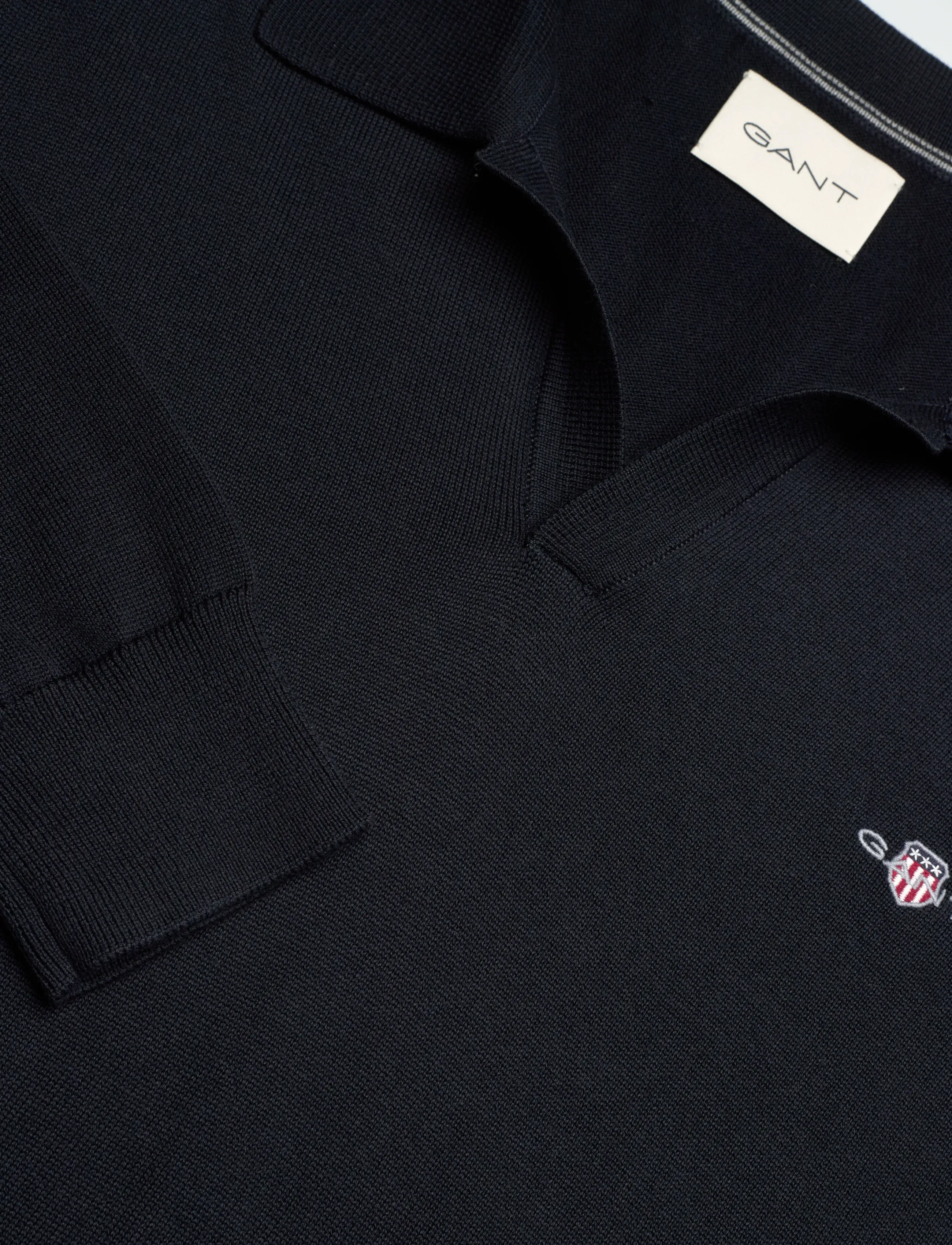 Gant - CLASSIC COTTON POLO - pikkade varrukatega polod - evening blue - 5