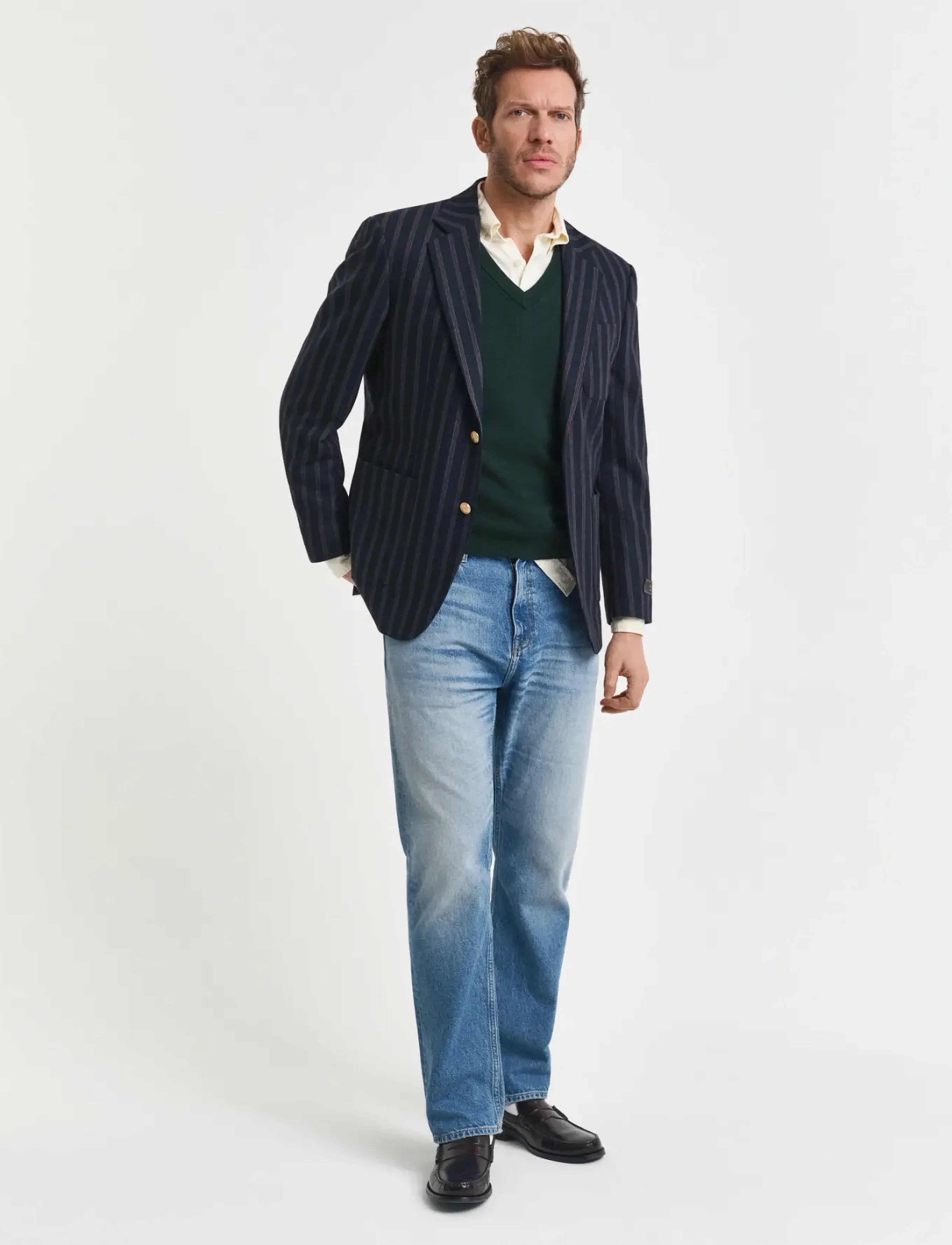 Gant - CLASSIC COTTON VEST - strikveste - tartan green - 3