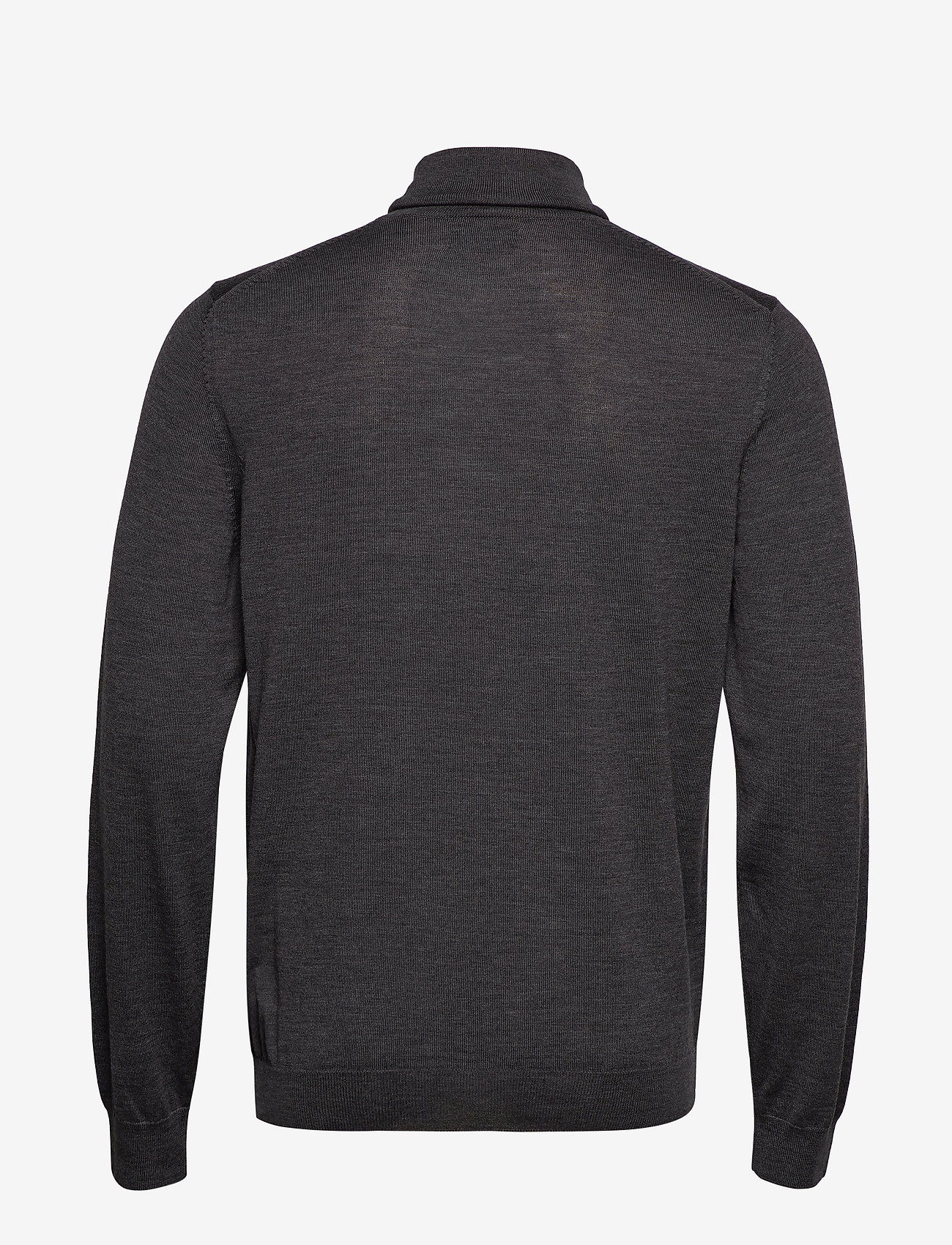 GANT - FINE MERINO TURTLE NECK - antracit melange - 1