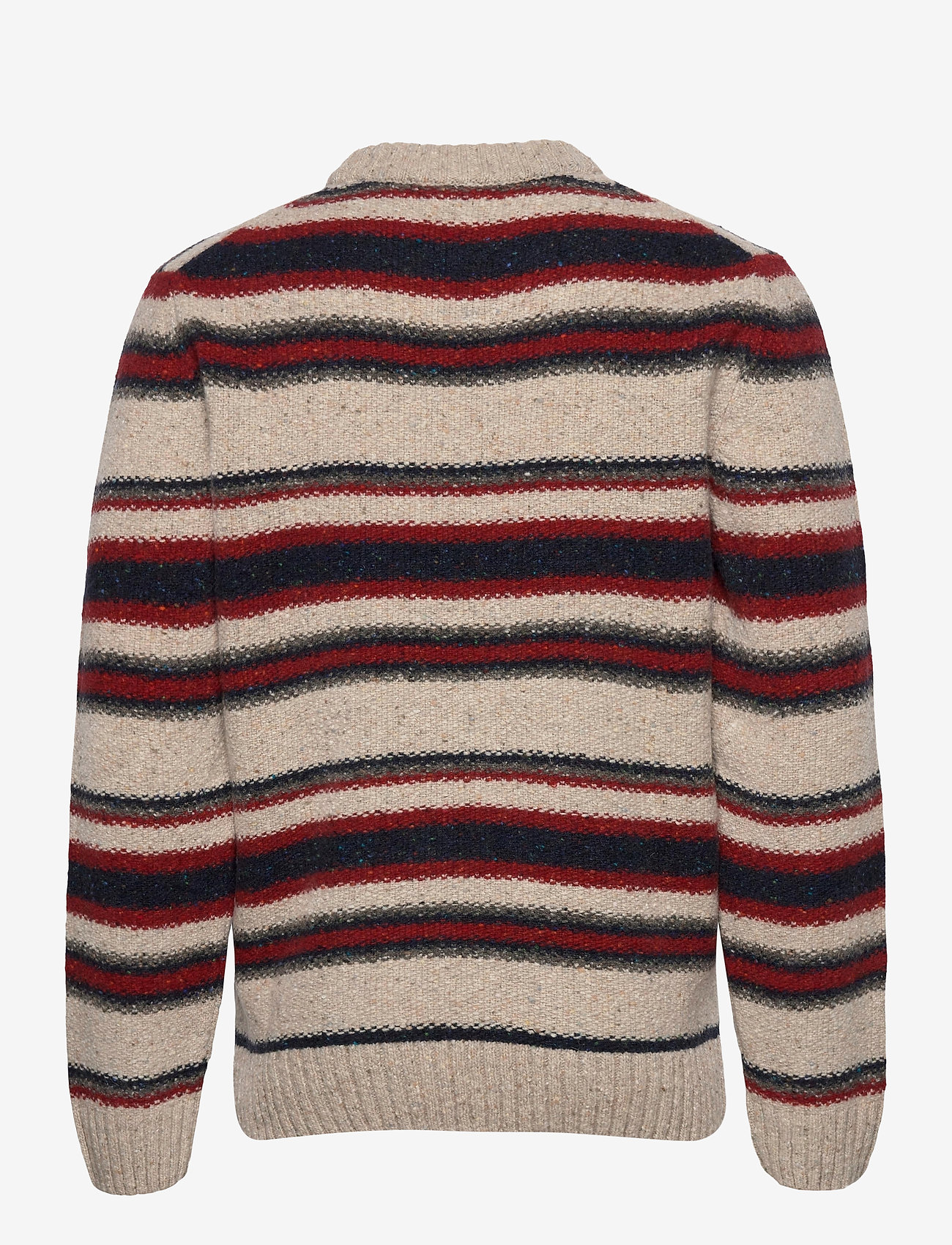 GANT - D2. TEXTURE STRIPE NEPS CREW - multicolor - 1
