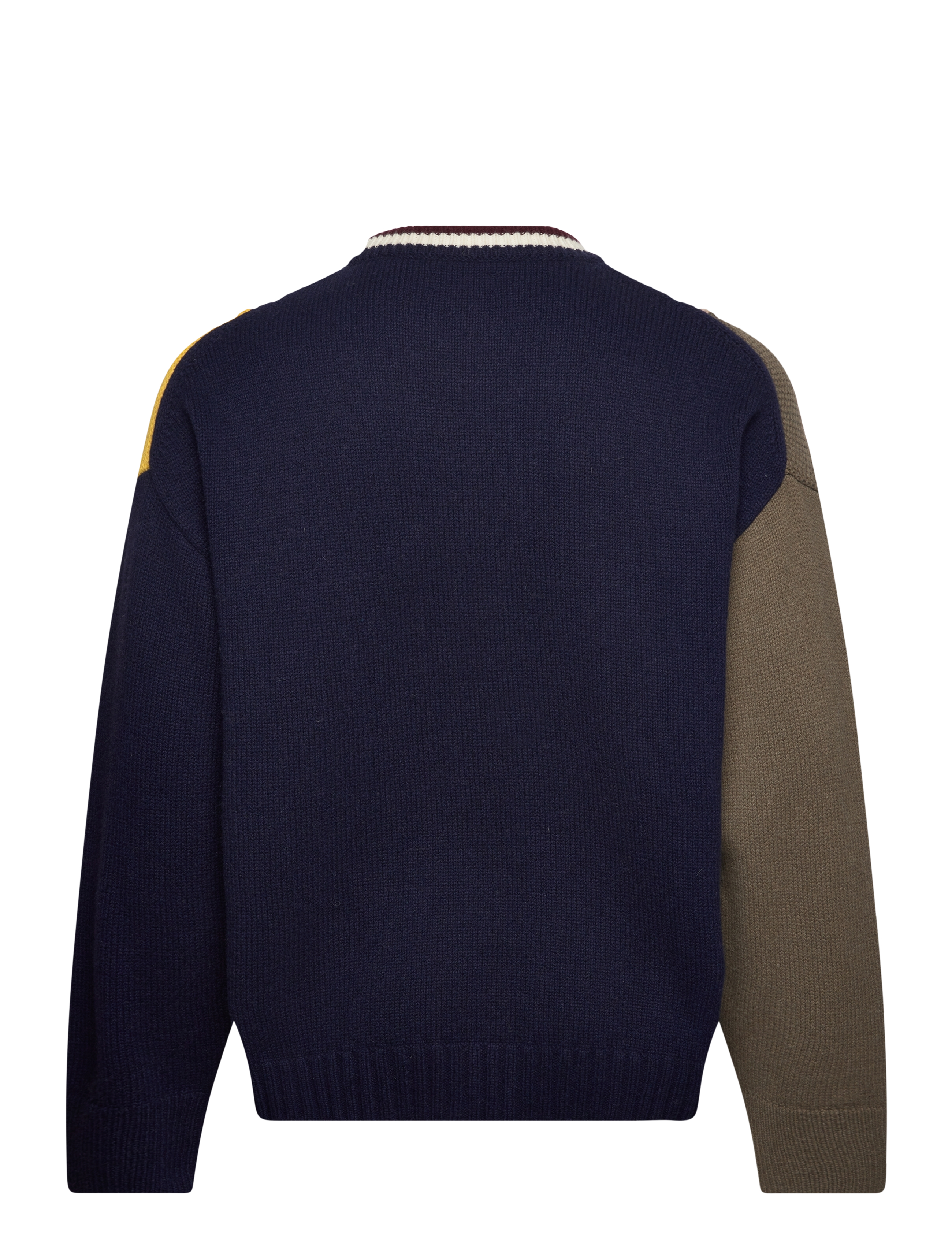 GANT - D2. PATCHED CABLE C-NECK - evening blue - 2