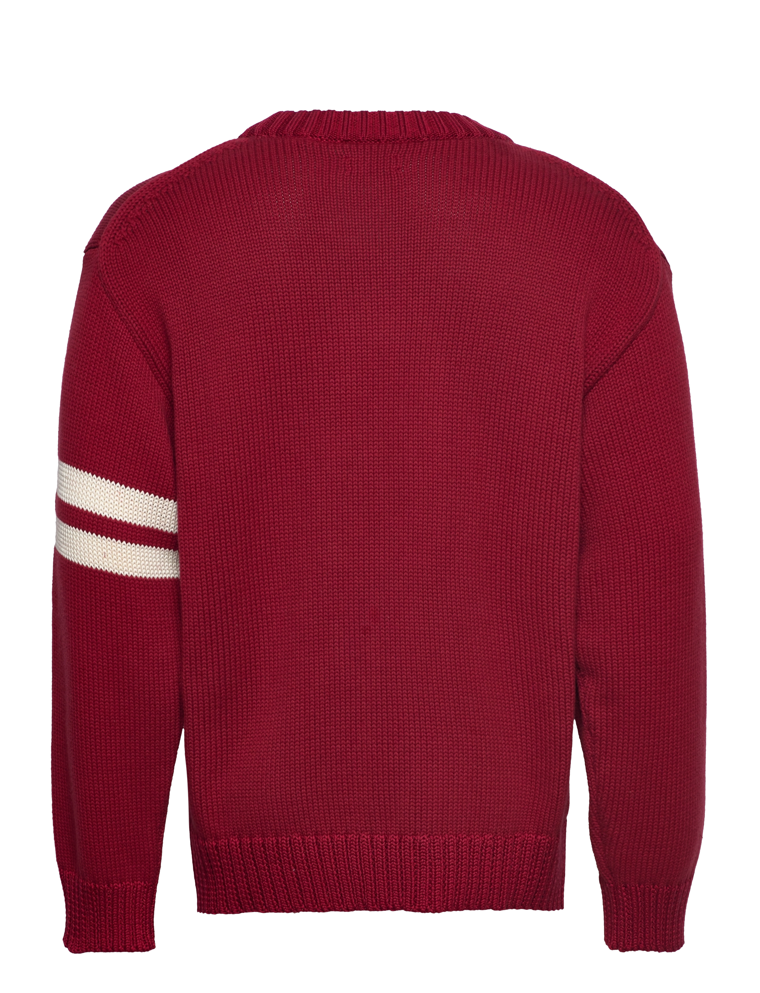 GANT - D1. OVERSIZED LETTERMAN C-NECK - autumn sunset - 1