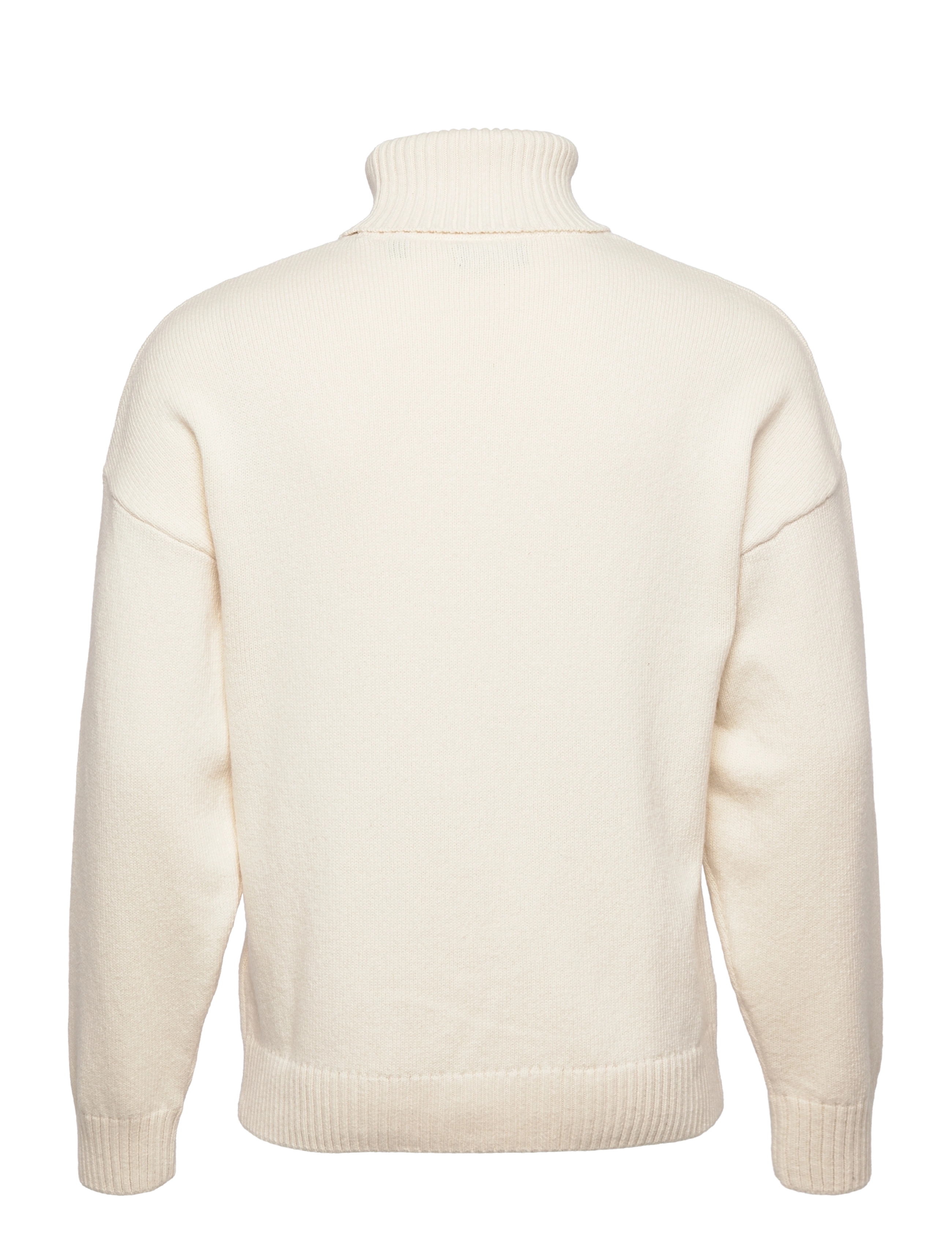 GANT - D2. CREST SHIELD ROLLNECK - cream - 1