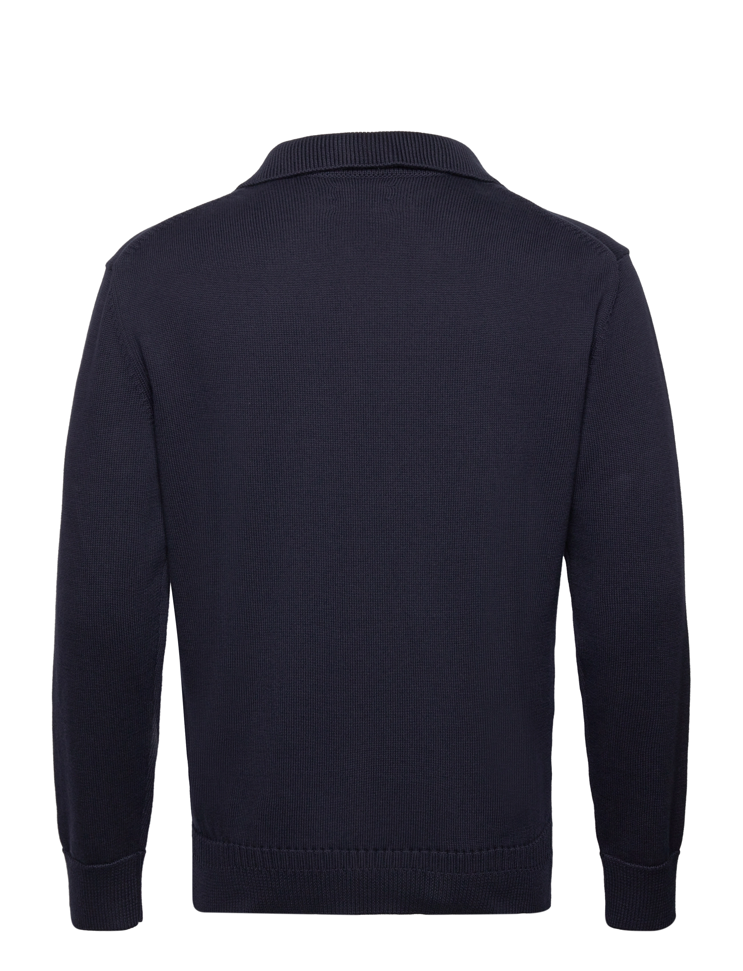 GANT - D2. V-NECK POLO - evening blue - 1