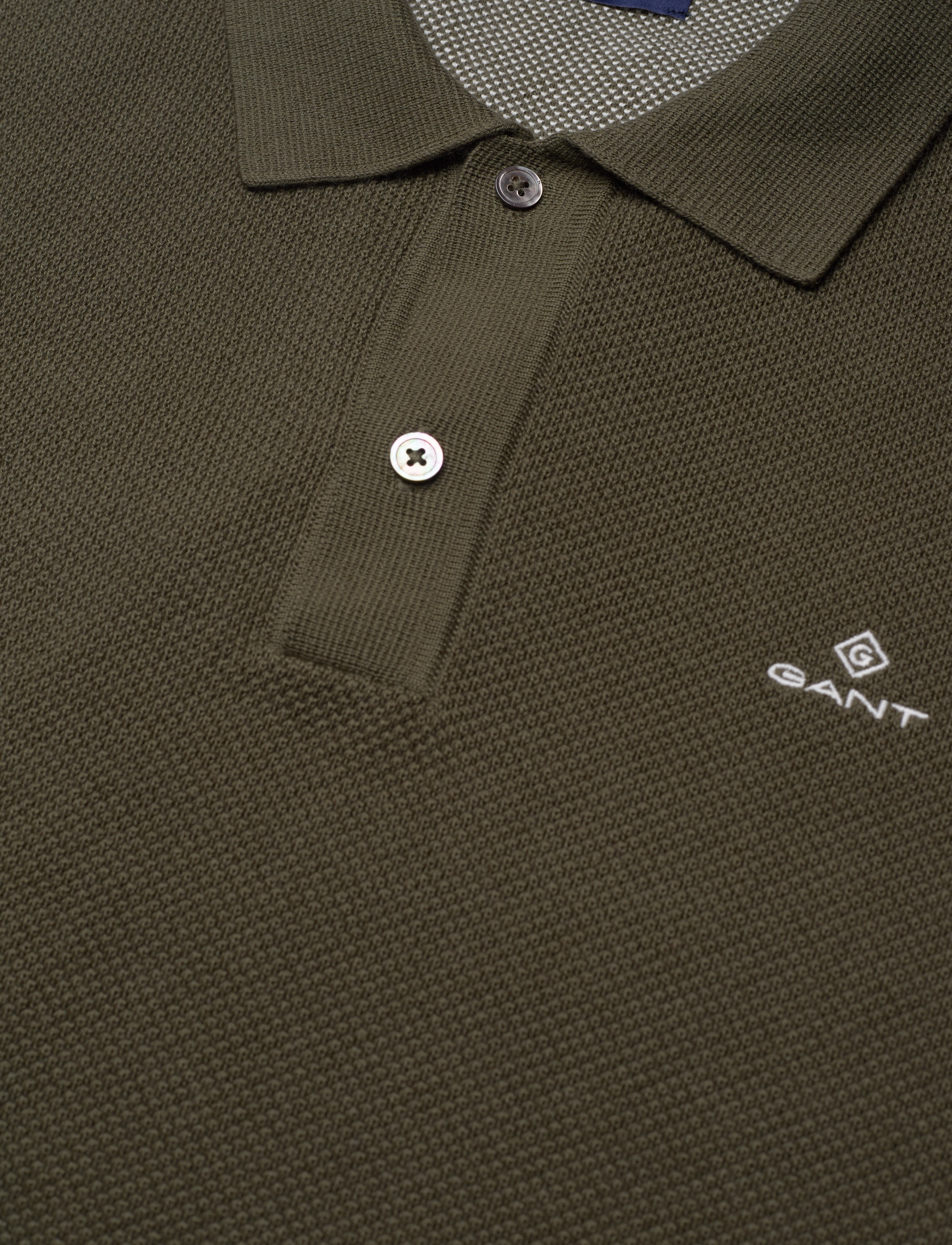 GANT - COTTON PIQUE POLO - racing green - 2