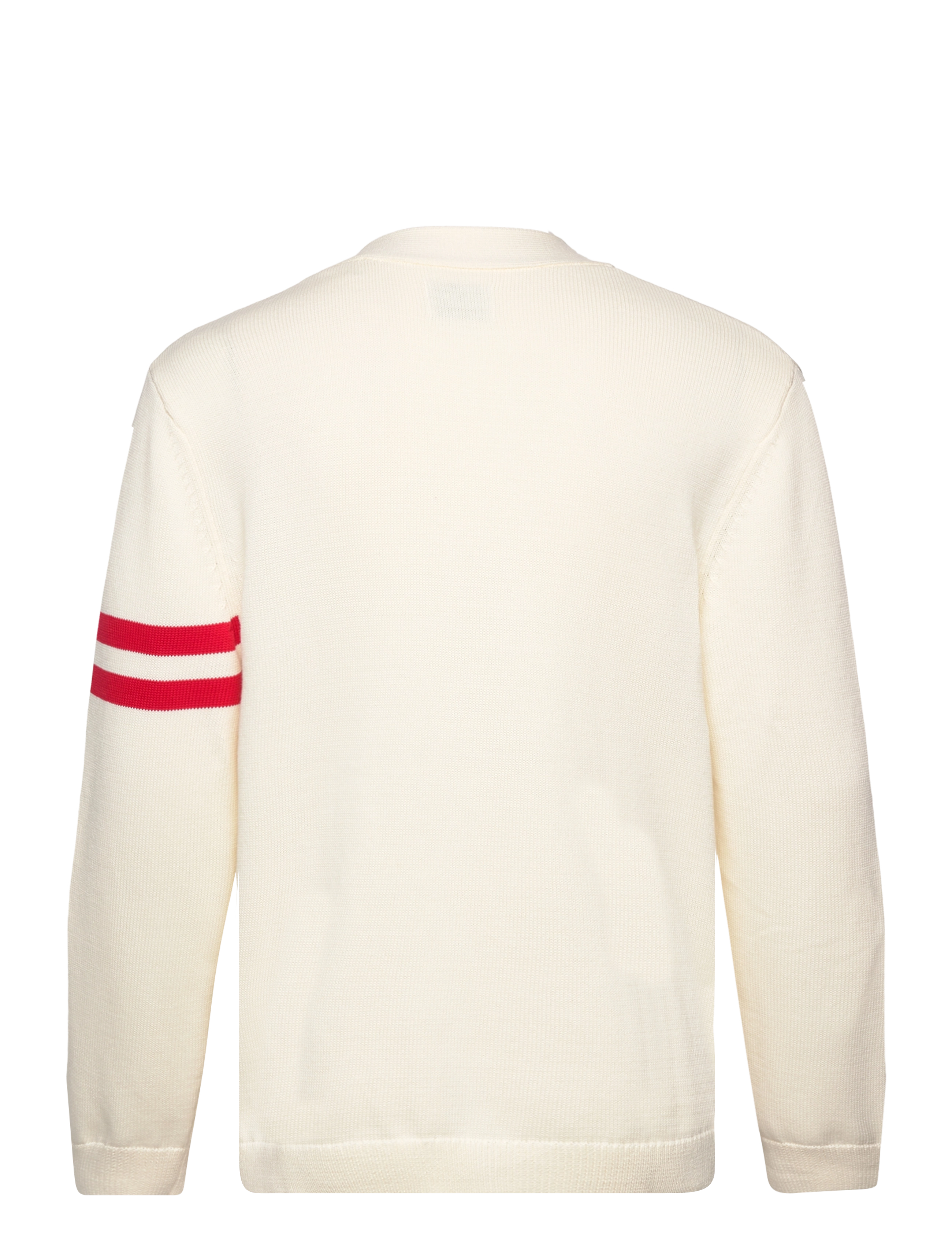 GANT - GANT VARSITY CARDIGAN - cream - 1