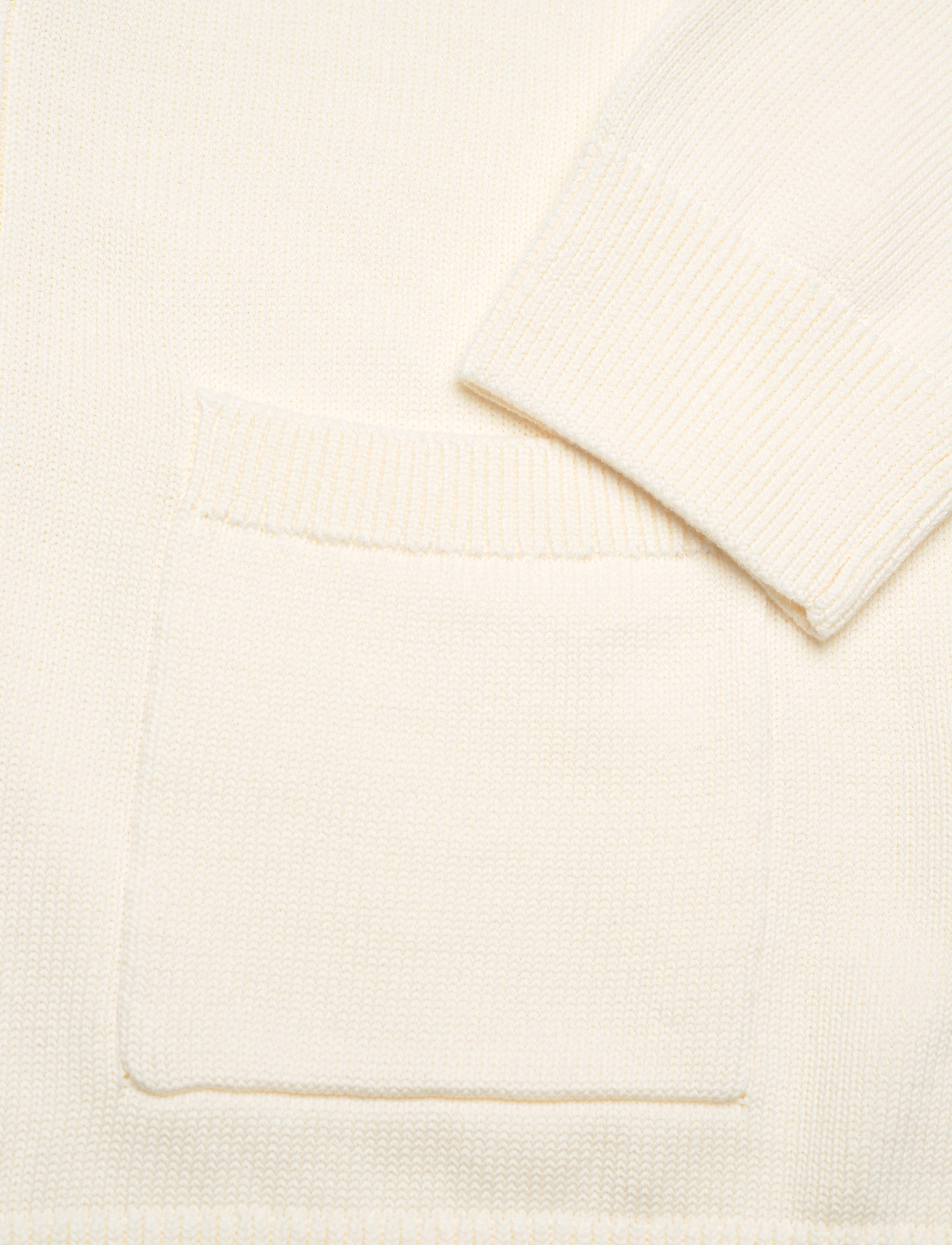 GANT - GANT VARSITY CARDIGAN - cream - 3