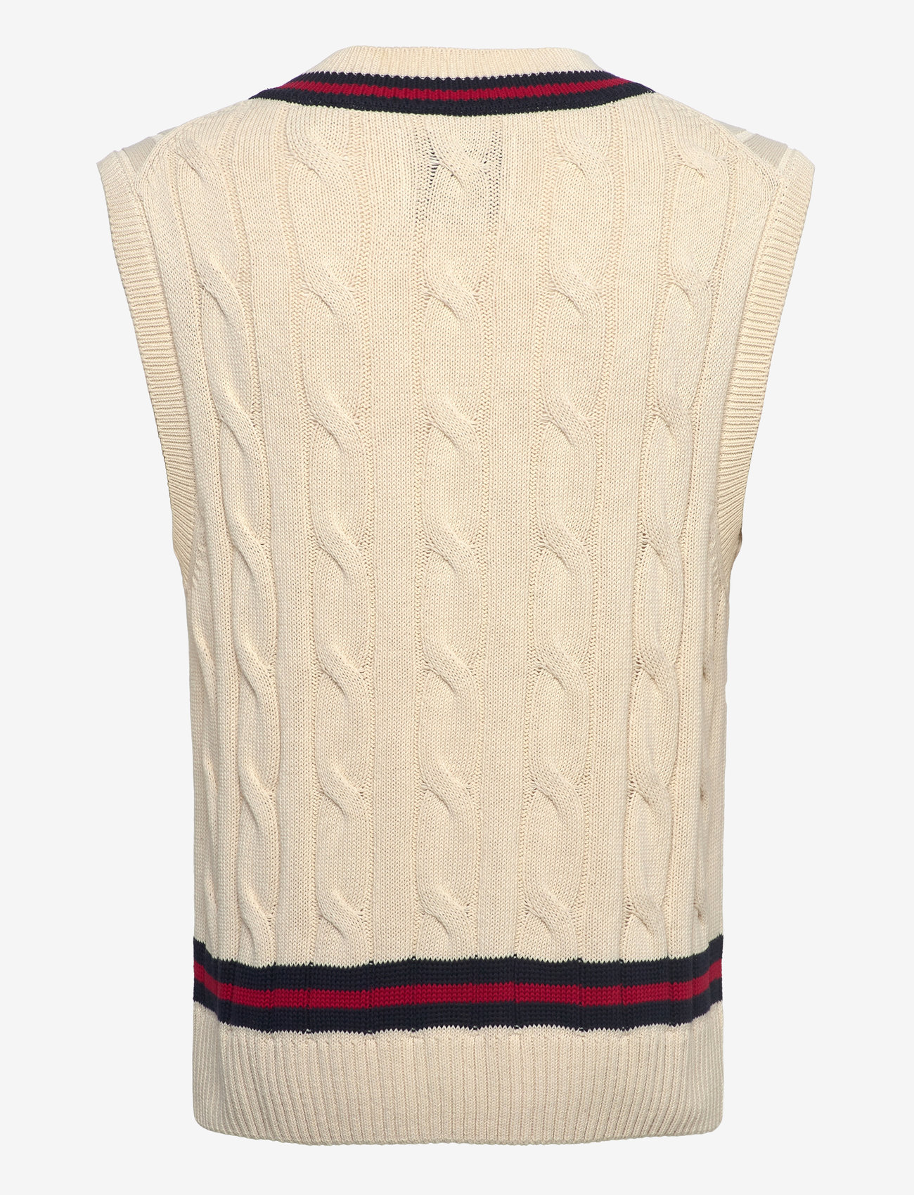 Gant - CABLE VEST - gestrickte westen - cream - 2